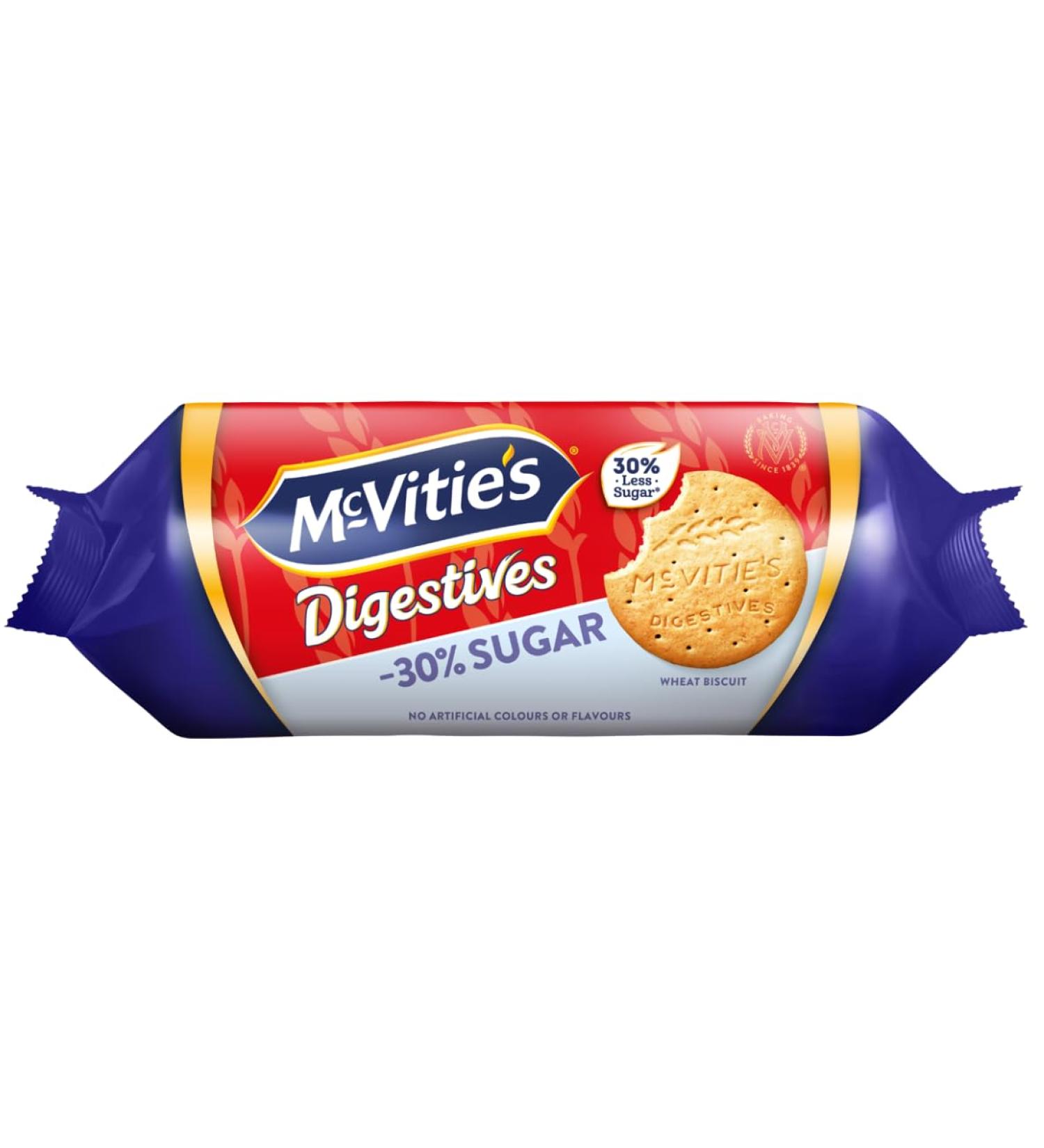 McVitie's Mc Vities Digestive Biscuits Less Sugar 300g Pack