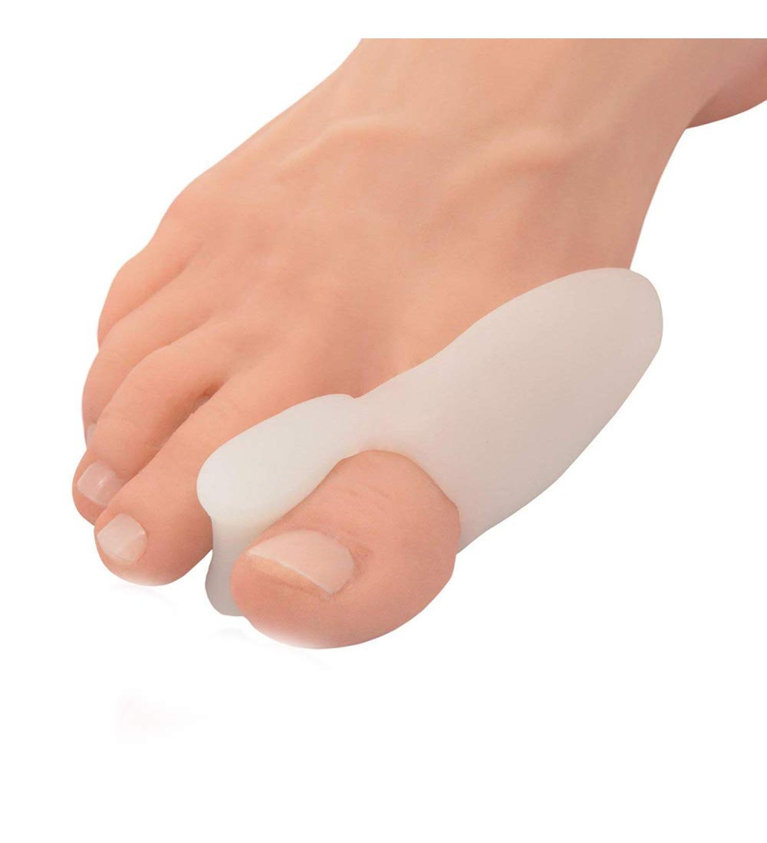 Pulabo Silicone Toe Corrector for Hallux Valgus - 1 Pair | Superior Quality, Creative Design, Affordable - Buy Online on GoSupps.com