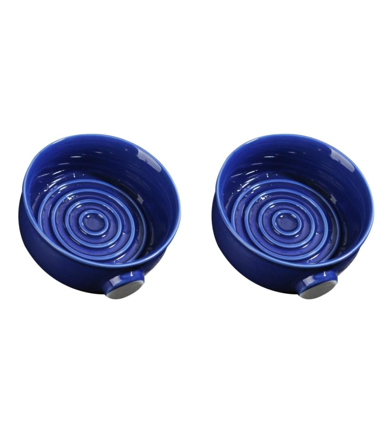 FRCOLOR Travel Shaving Kit - 2 STK Ceramic Soap Containers & Razor Shell for Men | Perfect for Shaving Foam & Cream - Buy Online on GoSupps.com