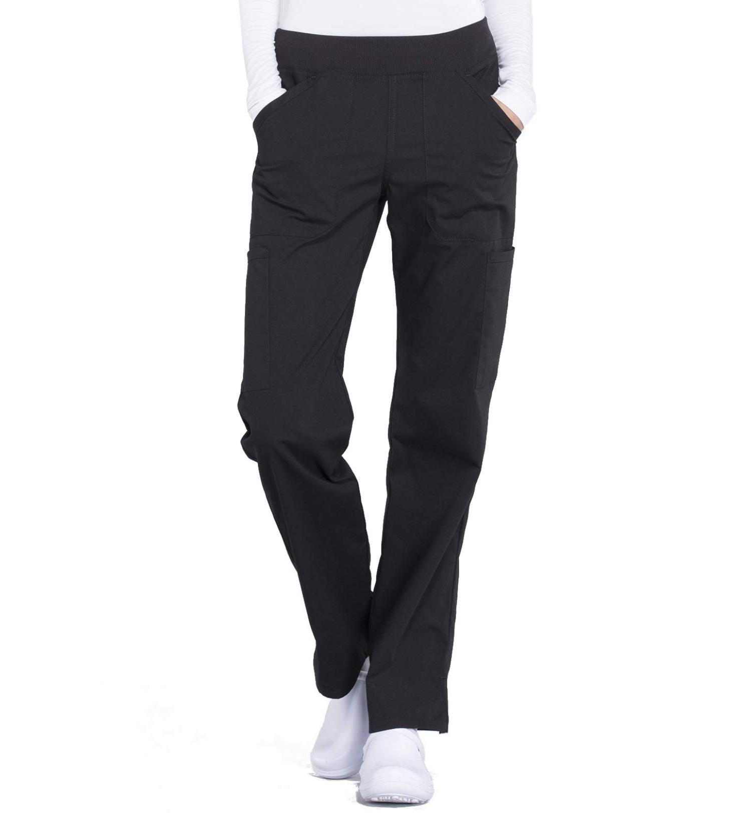 Workwear Professionals Women's Scrubs Pull-On Cargo Pant | Soft Stretch Fabric | Medium, Black - WW170 - Buy Online on GoSupps.com