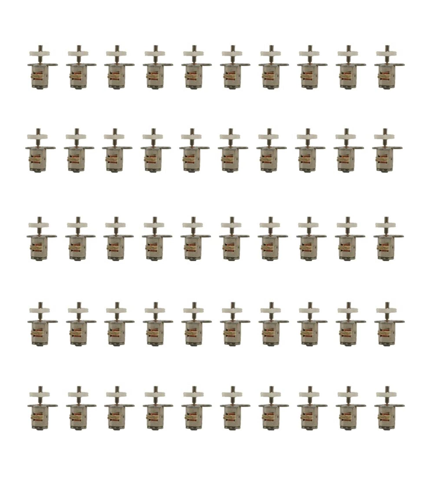 BAENRCY 50pcs 3-5V DC 2 Phase 4 Wire Dia 6mm Stepper Motor for Digital Products - 6x15.5mm - Buy Online on GoSupps.com