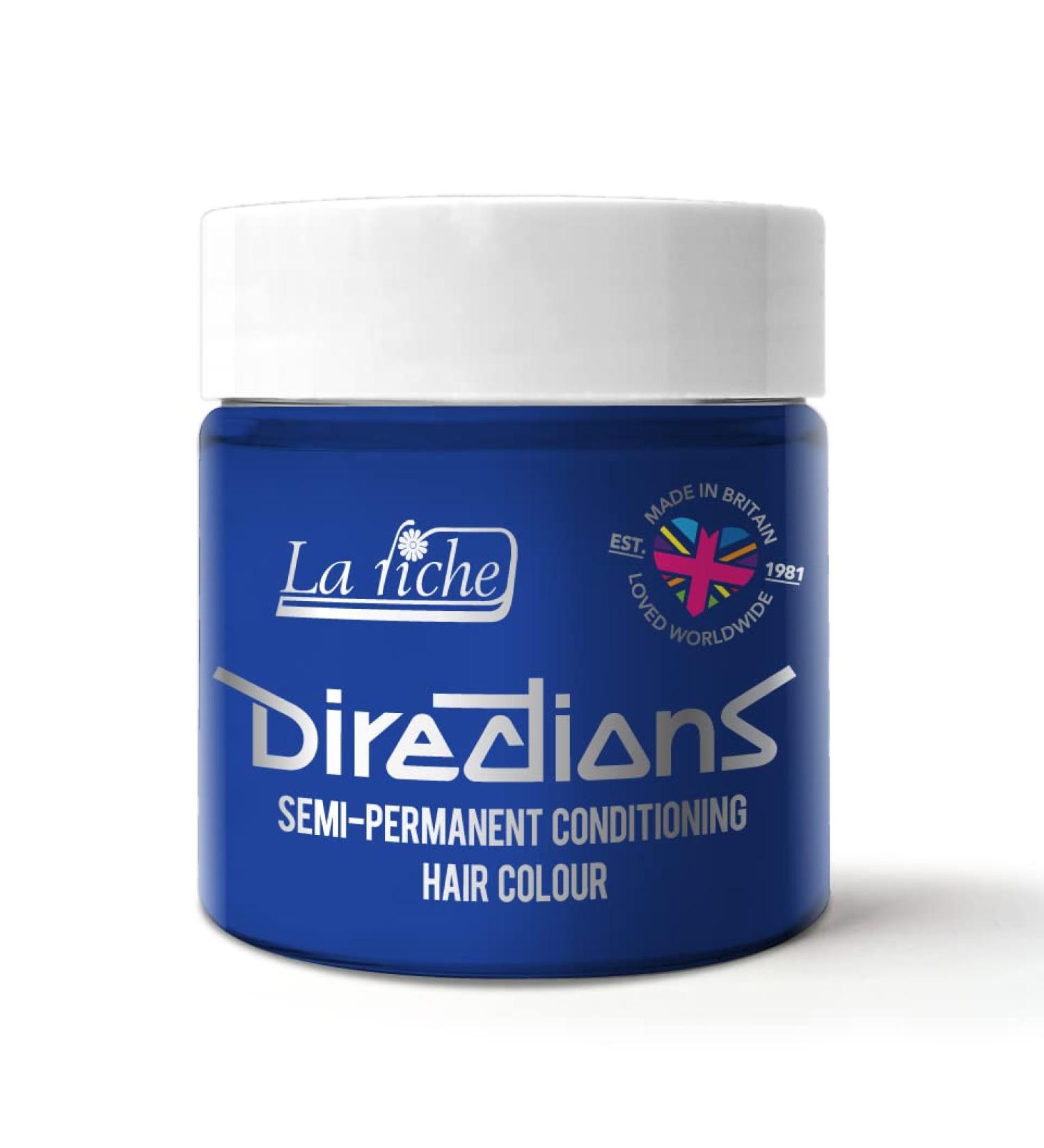 La Riche Directions Semi-Permanent Hair Color 100ml Tub - Atlantic Blue Atlantic Blue 100 ml (Pack of 1)