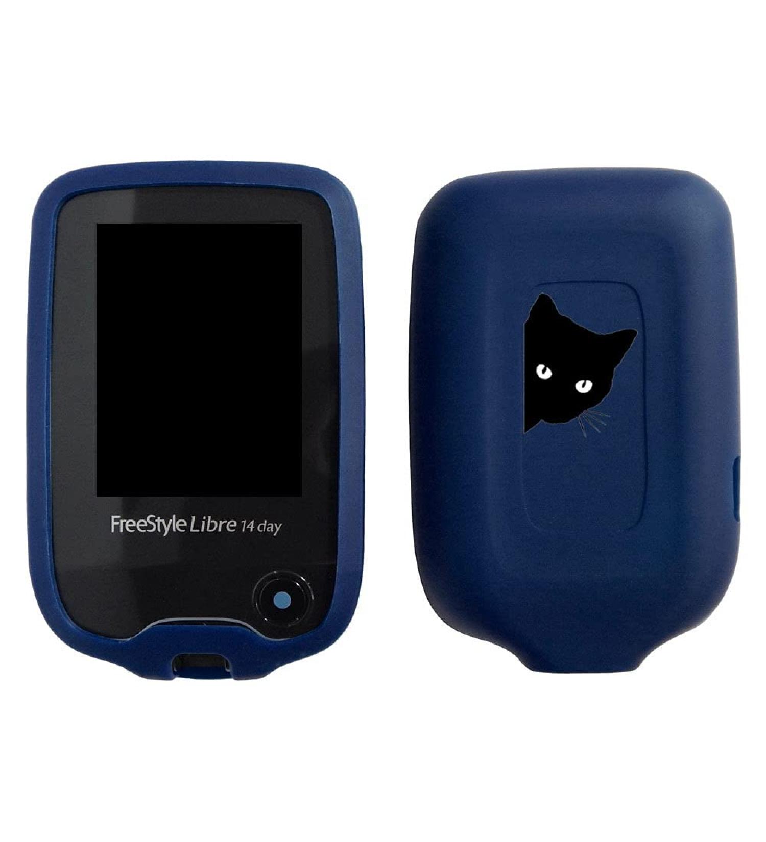 New Designed Silicone Case for Freestyle Libre & Freestyle Libre 2 & Freestyle Libre 14 Day (BCT-Navy)