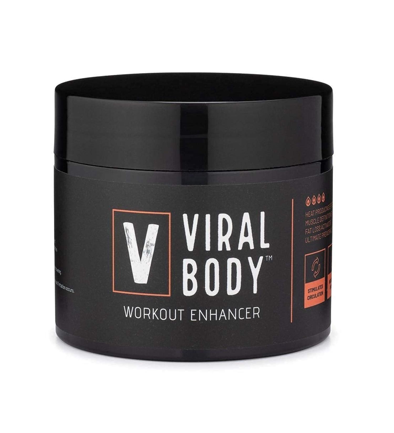 Viral Body Workout Enhancer Sweat Cream 5oz Jar | Thermogenic Heat Gel for Faster Sweat | Maximize Workout & Improve Cardio - Buy Online on GoSupps.com