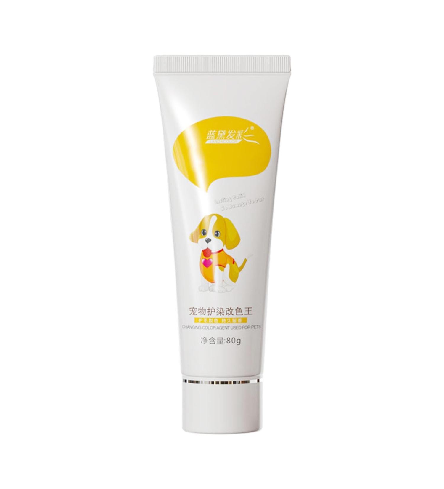 PW Tools Animal Hair Color - Fruchtaroma 80g Non-Toxic Pet Dye Cream | Fireworks Red for All Pets & Puppies - Buy Online on GoSupps.com