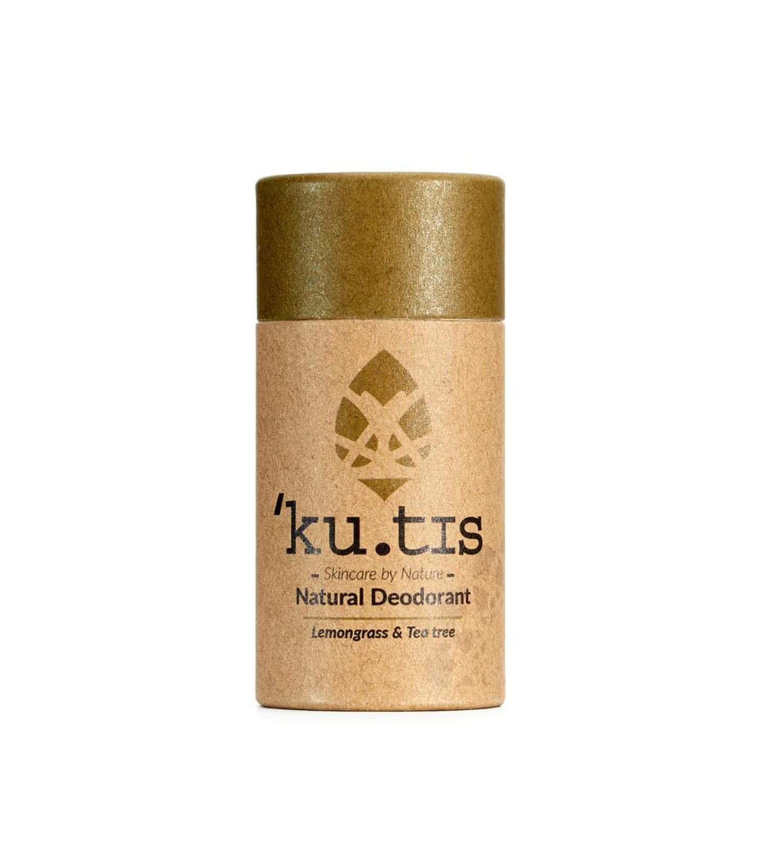 Kutis Plastic-Free Natural Deodorant Lemongrass & Tea Tree