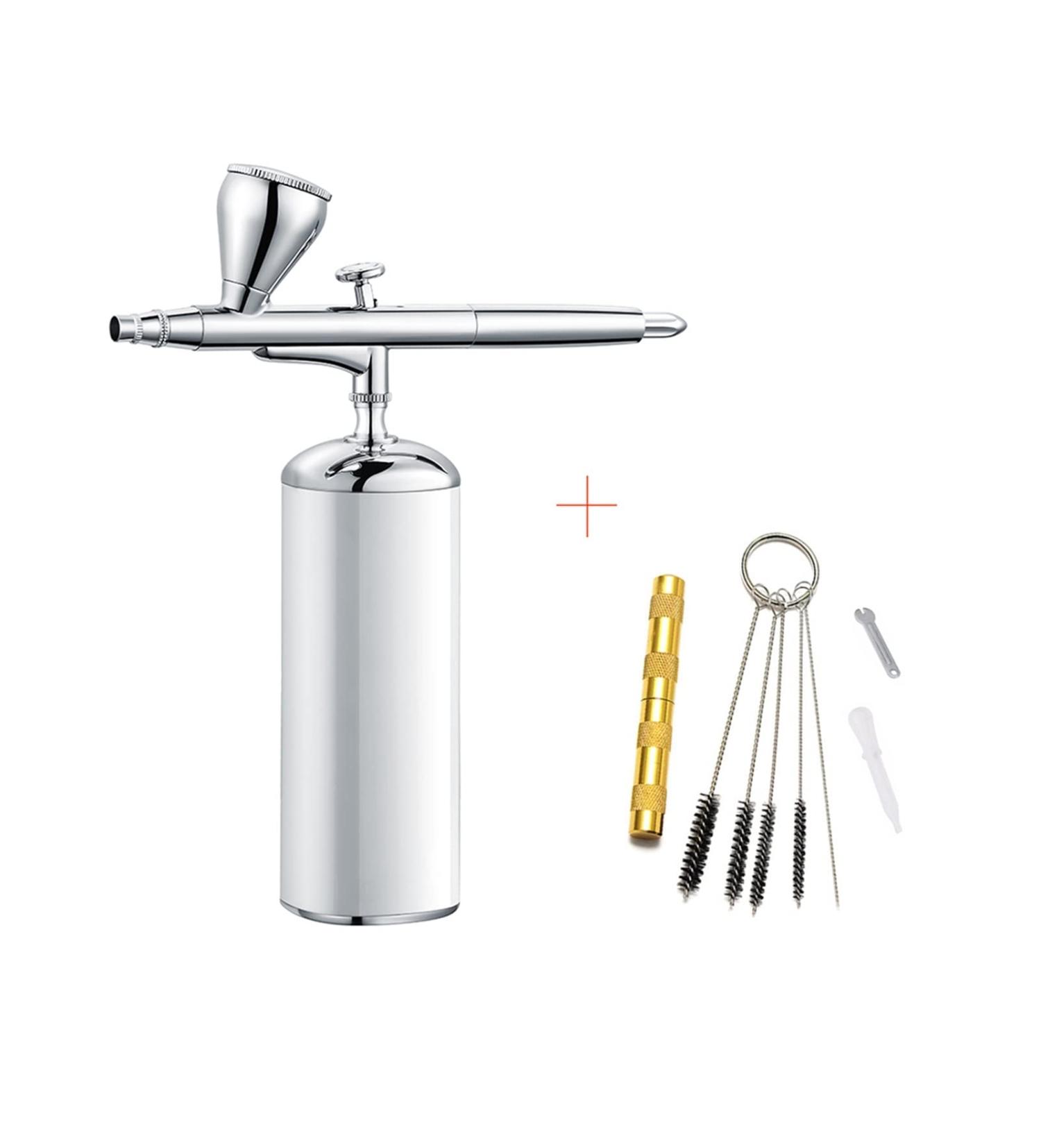 Handheld Paint Sprayer Spray Airbrush Set Professional Facial Makeup Air Brush Gun Kit USB Rechargeable Pen for Skin SPA Art Nail Manicure Home DIY - Buy Online on GoSupps.com