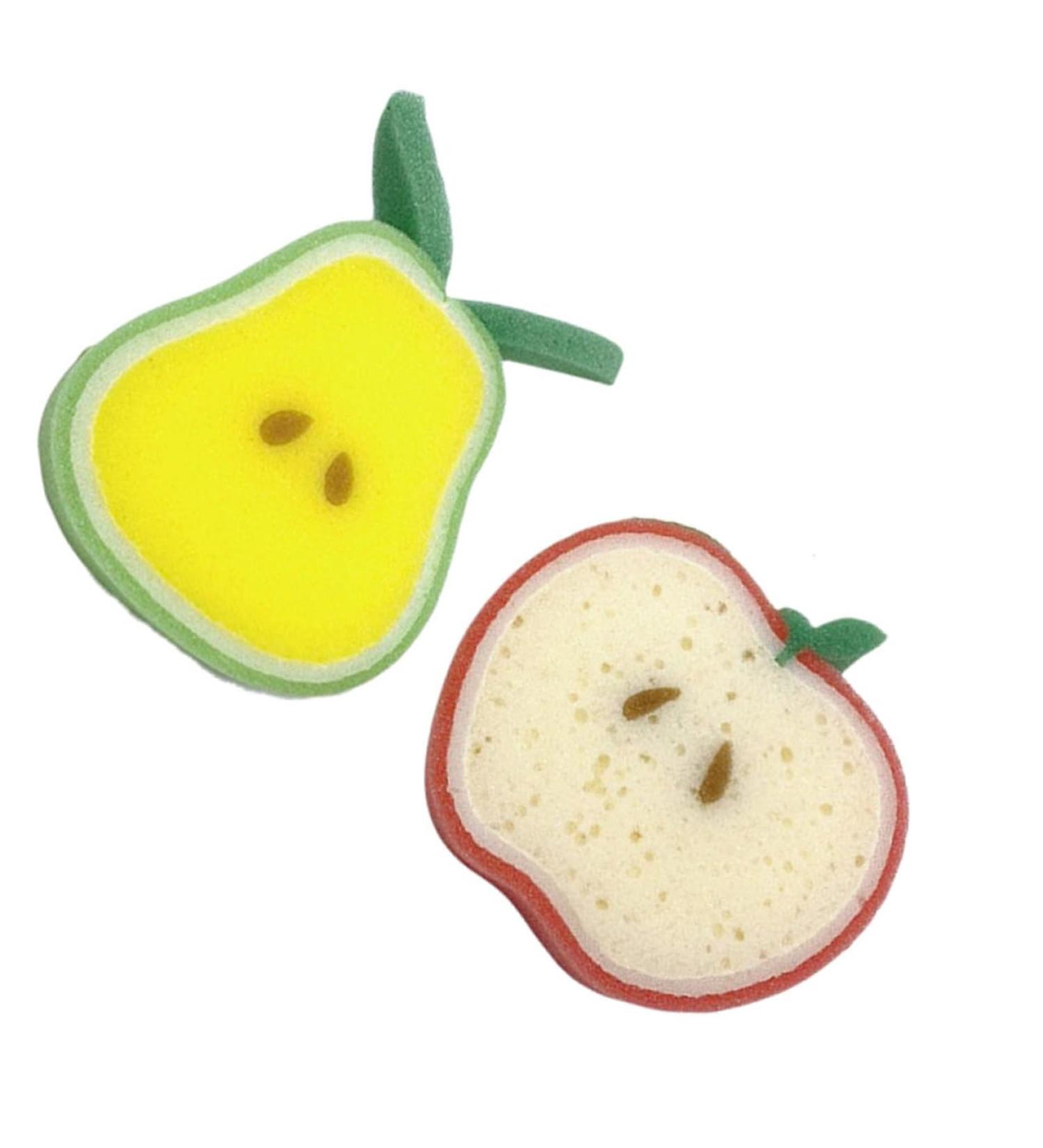 Natural Bath Sponge Set - Healeved 2pcs Shower Sponge & Loofah Bath Ball for Kids - Eco-Friendly Bath Pouf - Buy Online on GoSupps.com