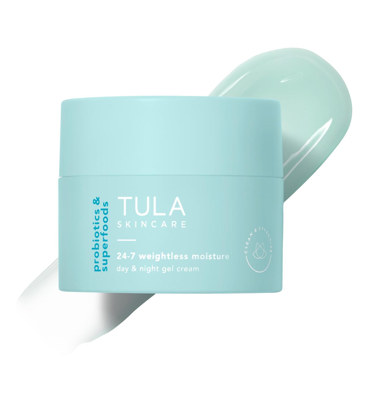 TULA Skin Care 24-7 Weightless Moisture Cream - Hydrating Anti-Aging Gel for Face with Watermelon & Blueberry Extract - 1.5 oz - Global Shipping Available - Buy Online on GoSupps.com