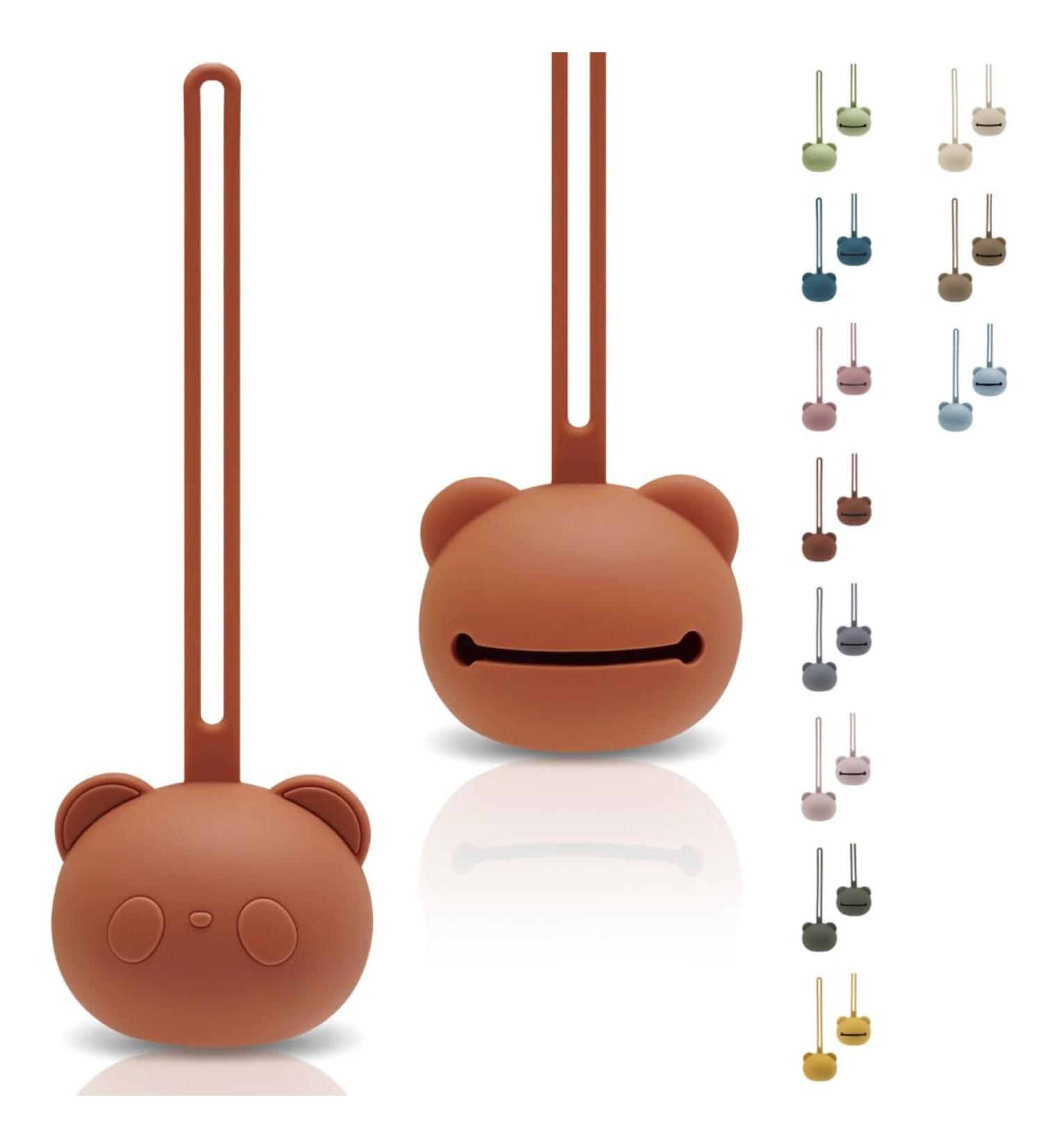 Caja Schnullerbox Silicone | BPA-Free Pacifier Storage | Panda Design | Safe & High-Quality Baby Accessories for Toddlers & Babies - Buy Online on GoSupps.com