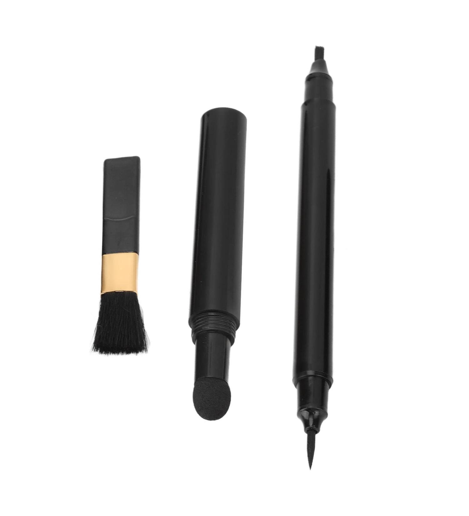 Waterproof Beard Shaping Pen - 3 Pack Double Head Filler for Mustache & Beard - Long Lasting Black Color - Buy Online on GoSupps.com