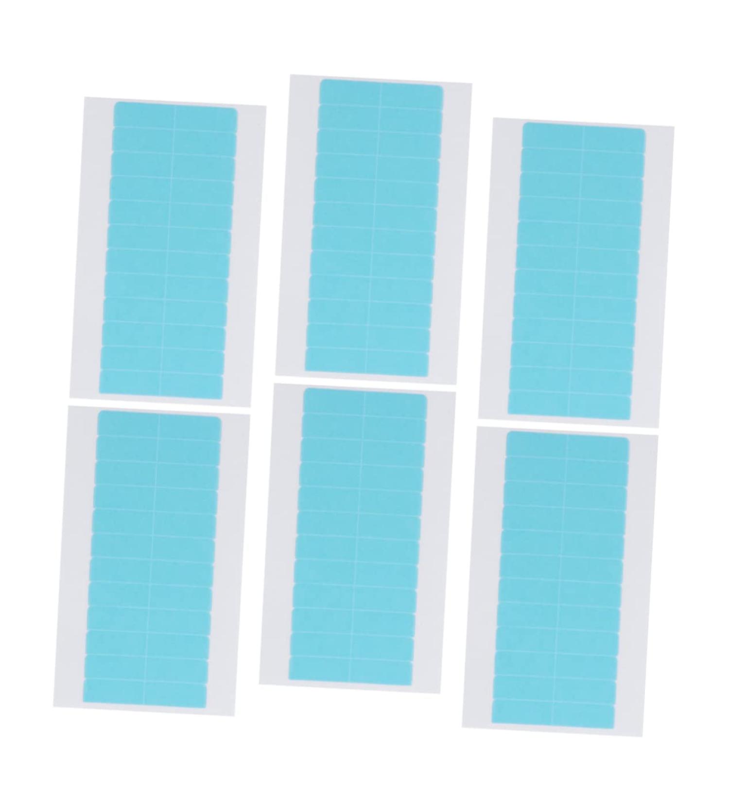 6 Sheets double sided adhesive hair extension hair extension tabs invisible tape hair extension Adhesive Hair Extension Tape wig adhesive tape lace wig pu Reissue block replace - Buy Online on GoSupps.com