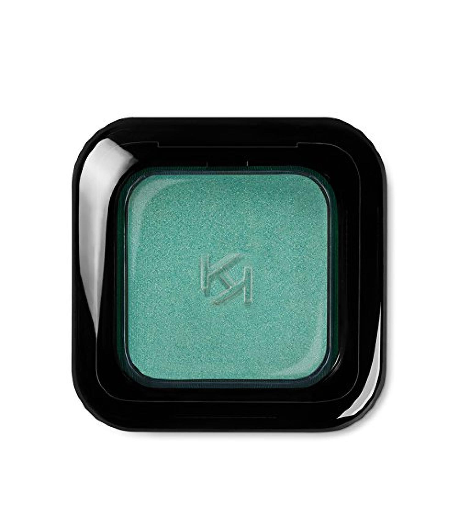Kiko Milano High Pigment Wet and Dry Eyeshadow Mono No. 72 Pearly Turquoise Content: 2g eyeshadow