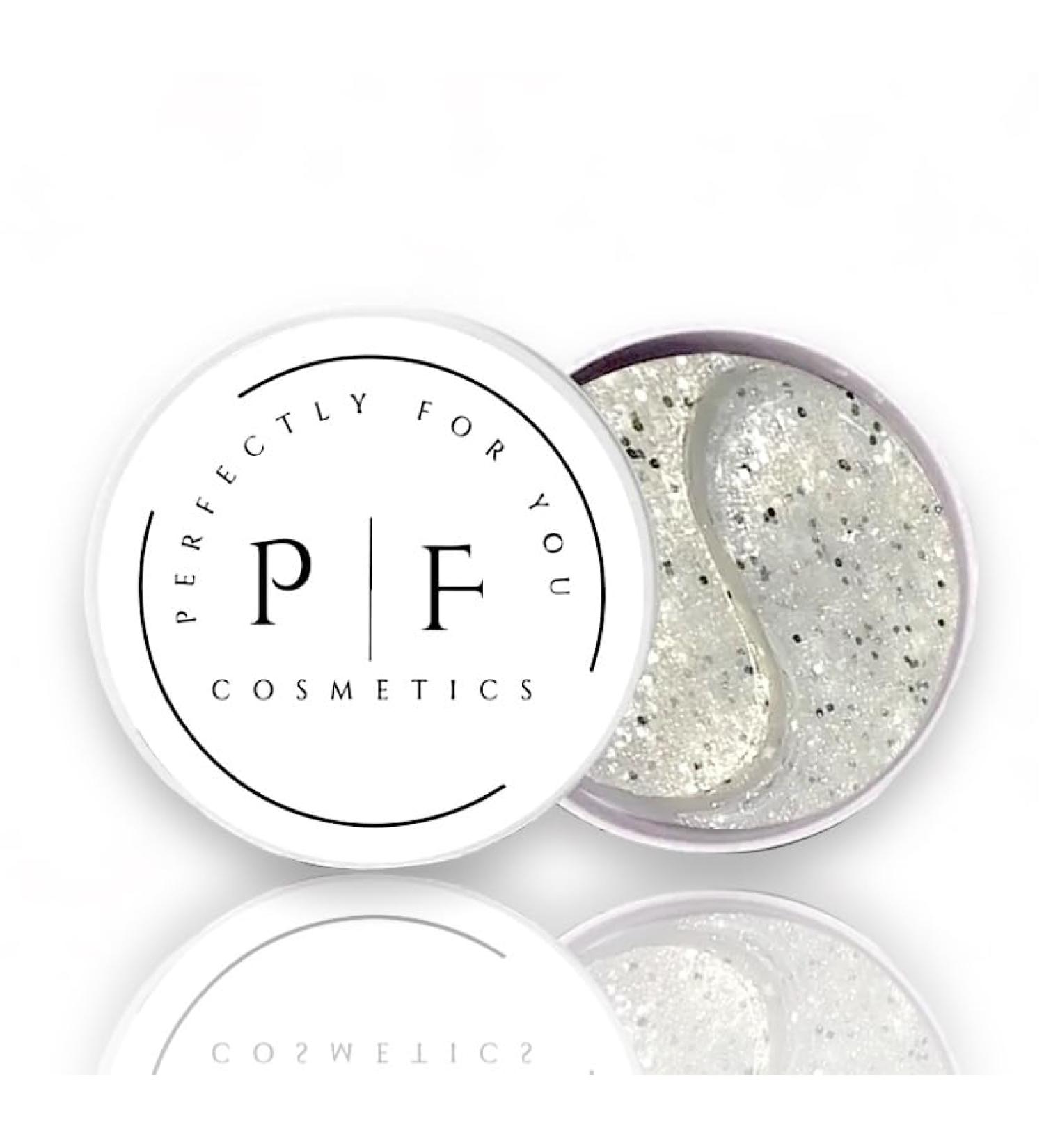 Glitter Eye Patches - 60 Hydrogel Pads for Dark Circles & Puffiness | Anti-Aging Nourishing Collagen Eye Pads with Hyaluronic Acid - Buy Online on GoSupps.com