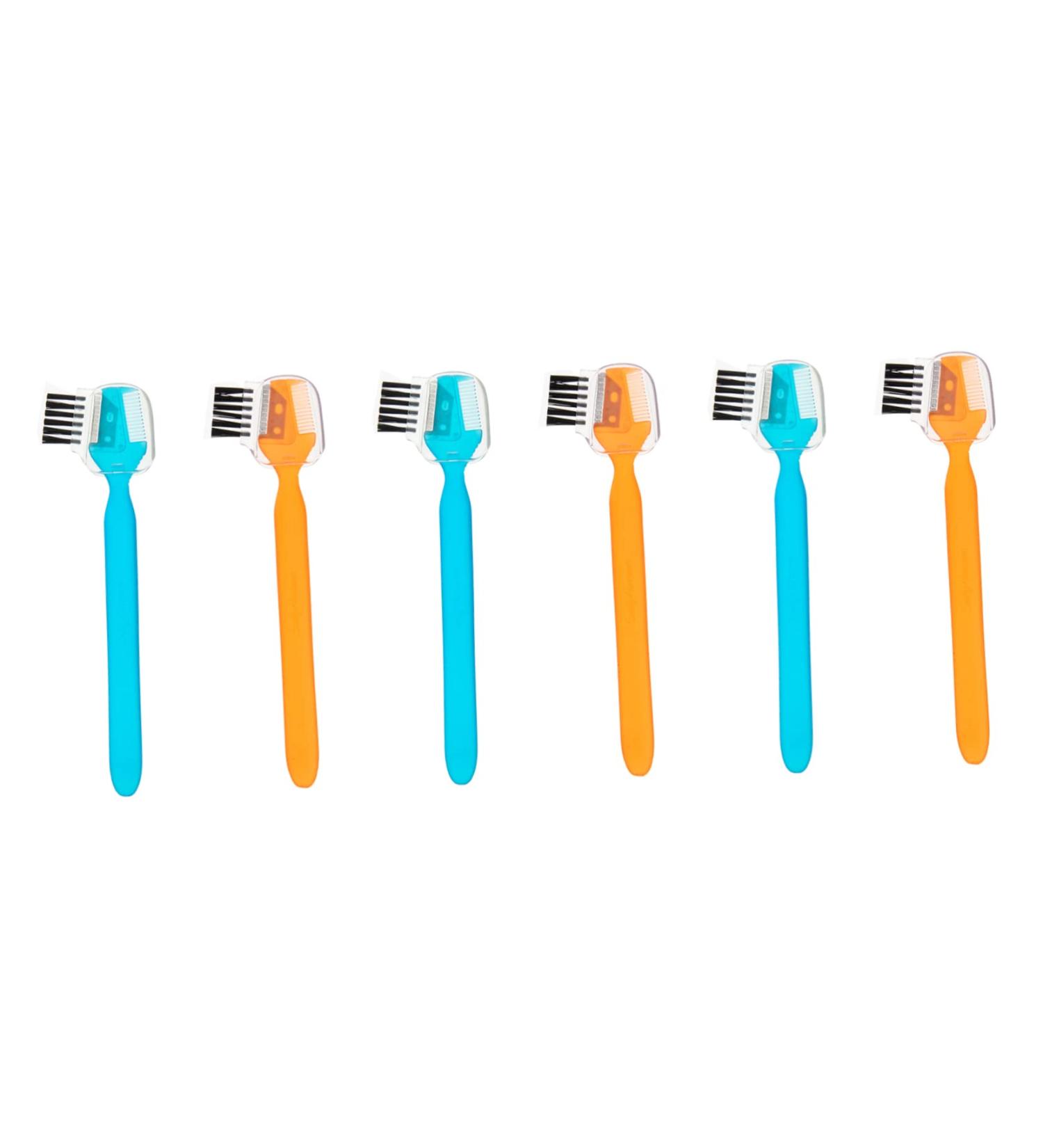 Lurrose 6th Eyebrow Scraper Kamm Hand Razor - Stainless Steel Eyebrow Shaper Knife for Precision Hair Removal - Buy Online on GoSupps.com