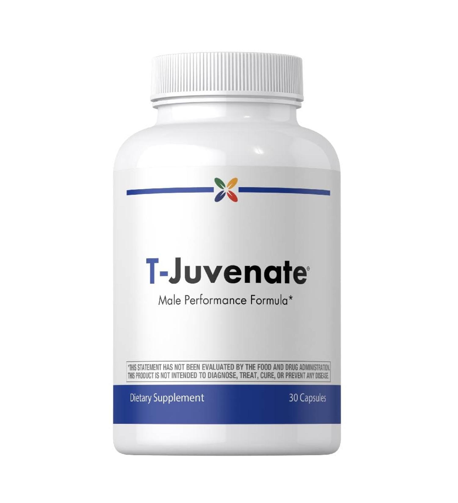 Stop Aging Now - T-Juvenate Complex Supplement for Men - 30 Capsules - Buy Online on GoSupps.com