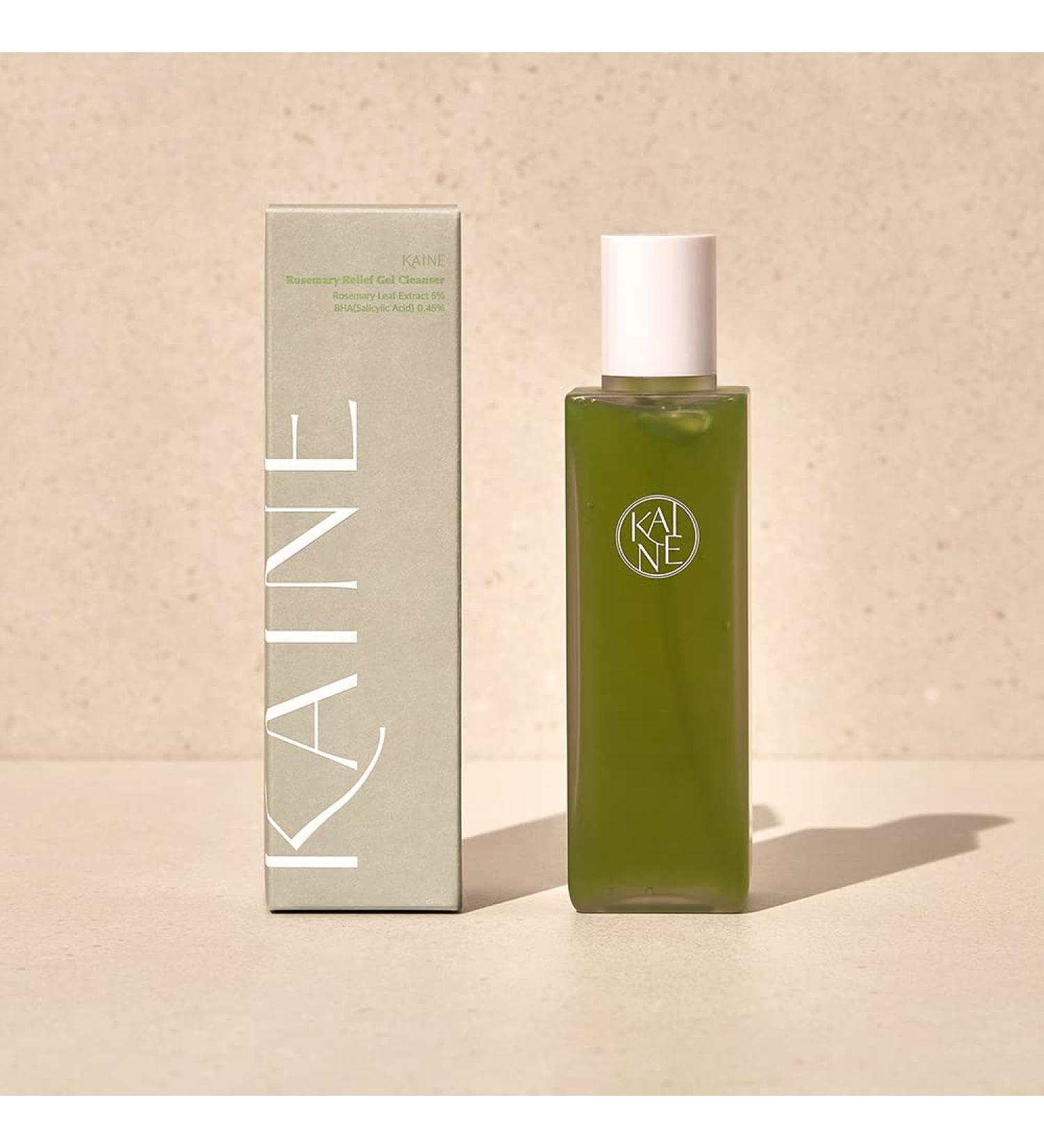 KAINE Rosemary Relief Gel Cleanser (150ml 5.07fl oz) Deep Cleansing Exfoliation Acne Treatment Soothing - Buy Online on GoSupps.com