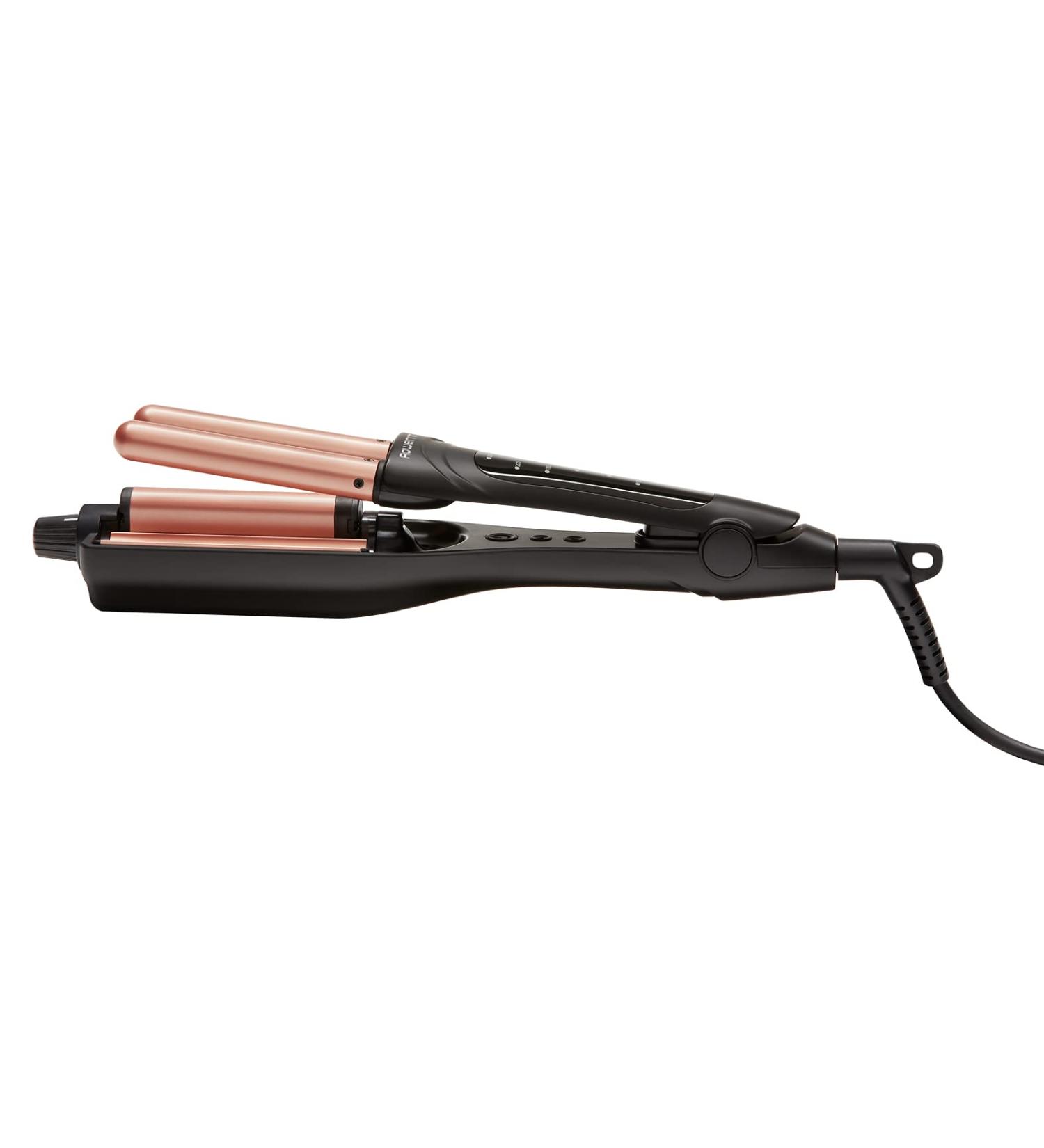 Rowenta CF4710 Waves Addict Hairstyler | 6 Temperature Levels | Thermal Insulation | Automatic Shutdown | Black/Ros | Buy Internationally - Buy Online on GoSupps.com