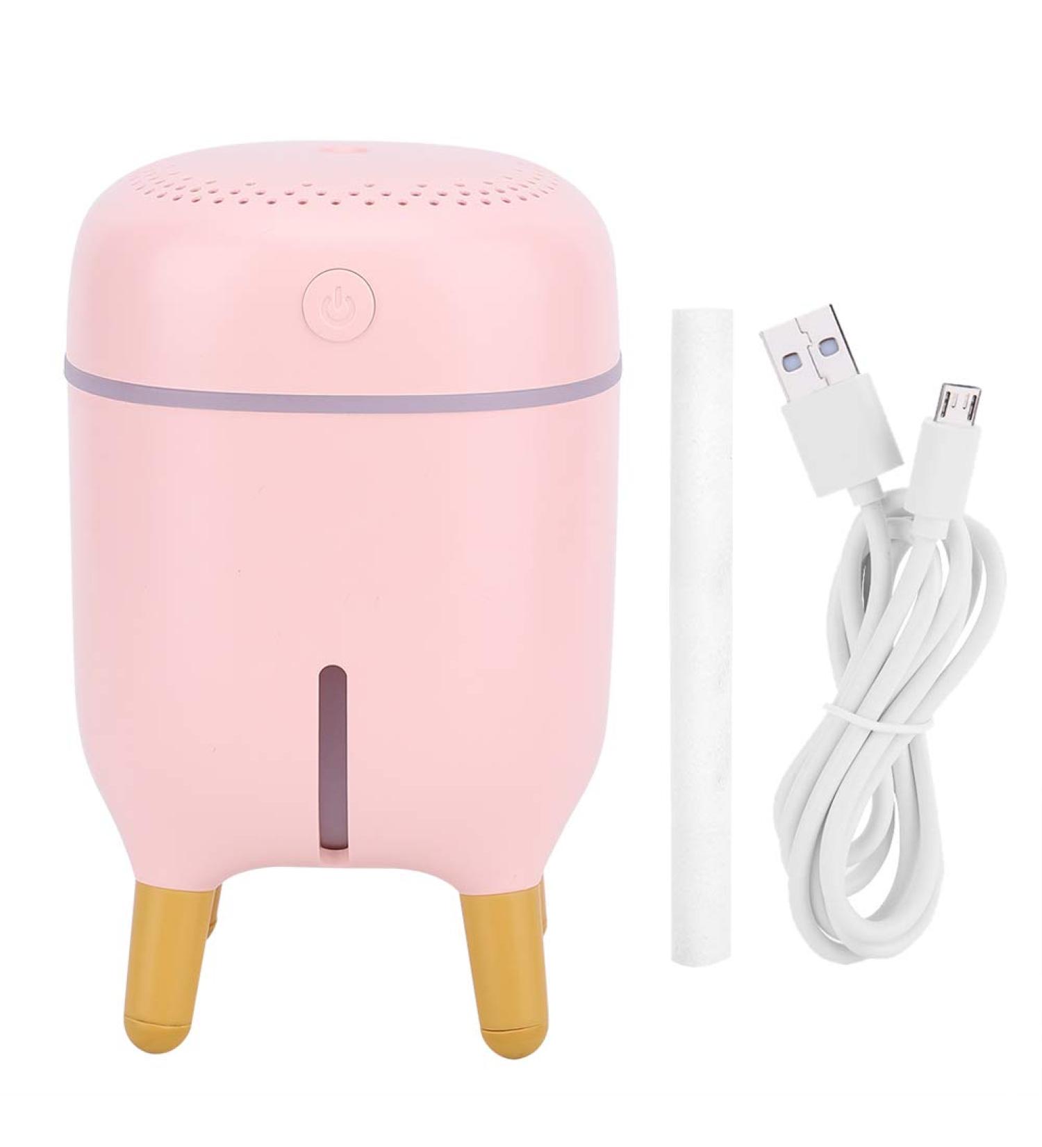QiaNgshuAikj Mini Cute Portable Atomizing Humidifier USB Rechargeable Facial Moisturizing Sprayer Suitable for Bedroom and Office(Pink) - Buy Online on GoSupps.com