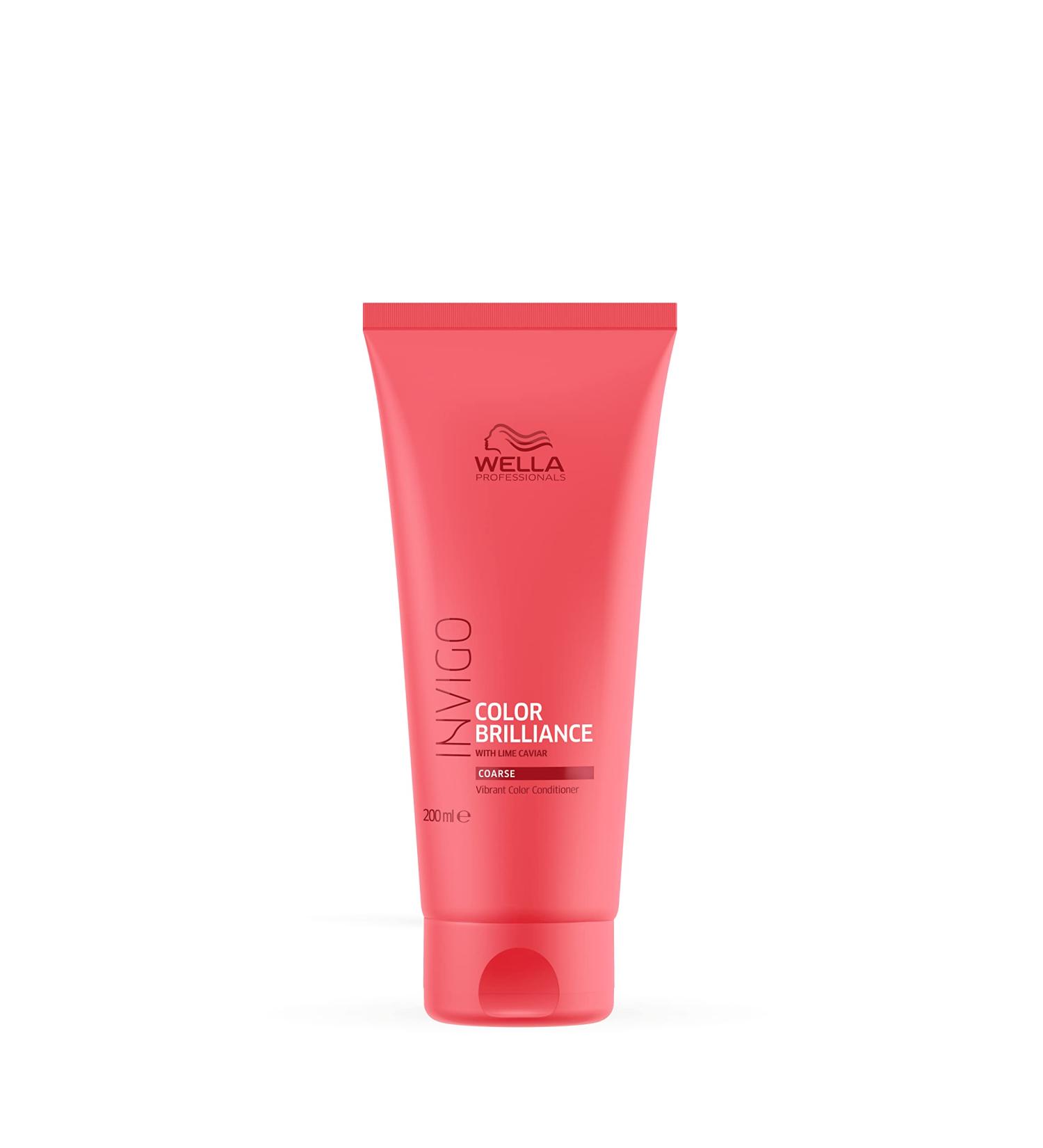 Wella Professionals Invigo Color Brilliance Conditioner Coarse 200ml Floral 1 piece (1 pack)