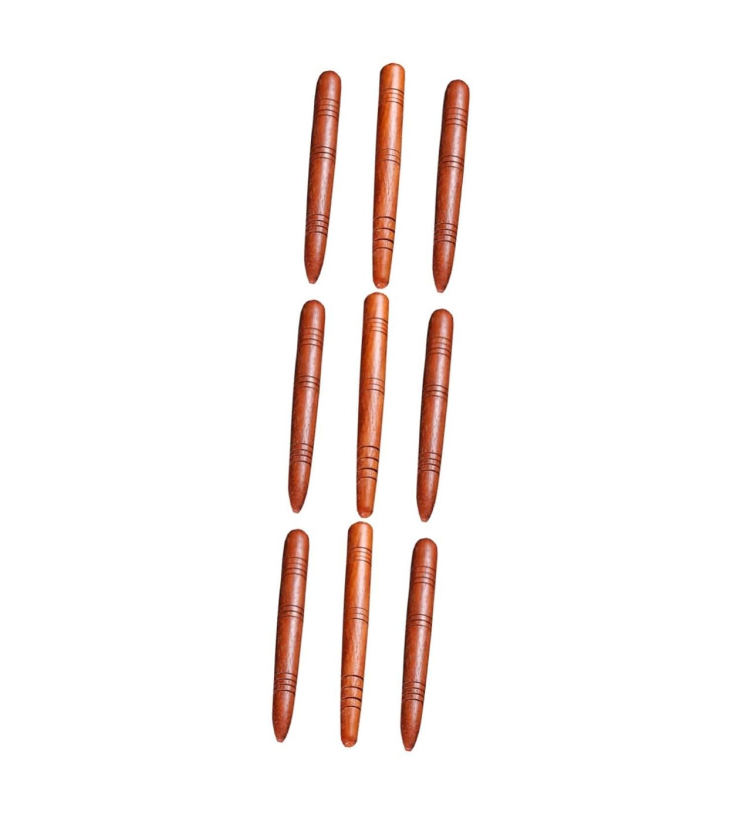Buy Minkissy Acupuncture Rod & Wooden Massage Tools - 9 Piece Set for Foot Massage & Acupressure | International Shipping - Buy Online on GoSupps.com