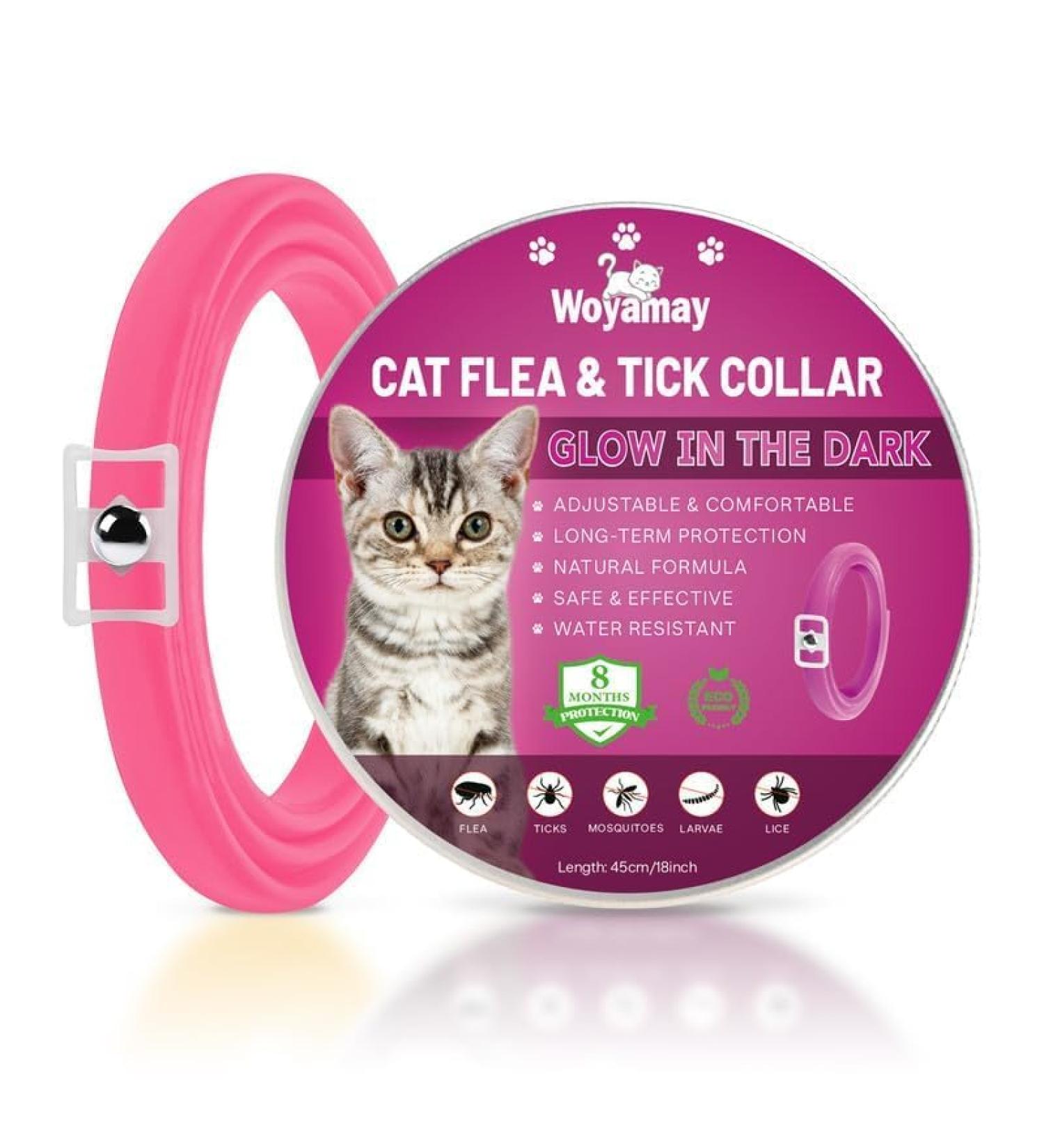 1 Pack Natural Protection Repellent Collar for Cats Cat Repellent Treatment Adjustable Cat Repellent Collars Water Resistant Repellent Collar for Cats Pink - Buy Online on GoSupps.com