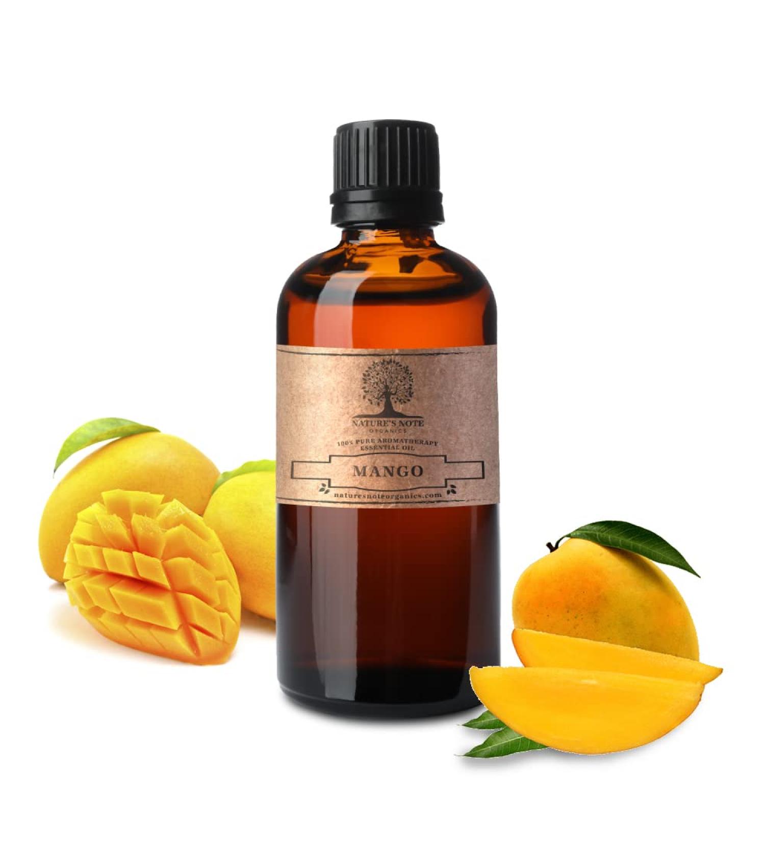 Mango Essential Oil - 100% Pure Aromatherapy Grade Essential Oil by Nature's Note Organics - 0.3 Fl Oz Mango 1 Fl Oz (Pack of 1) - Buy Online on GoSupps.com