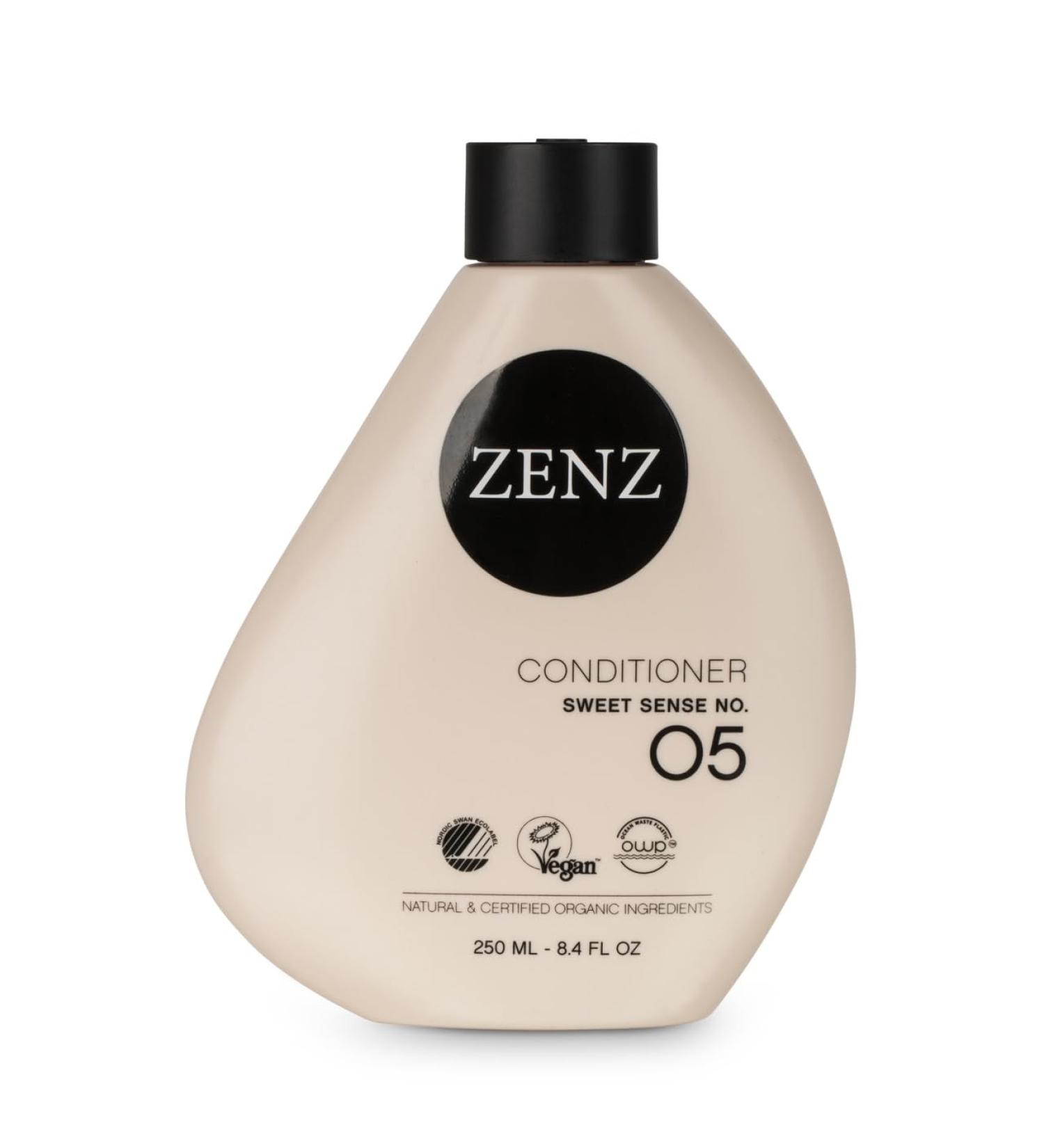 Zenz Sweet Sense No. 05 Conditioner 250ml | Bergamot & Orange Blossom | Volume & Moisture | Silicone-Free | For Normal & Fine Hair - International Shipping - Buy Online on GoSupps.com