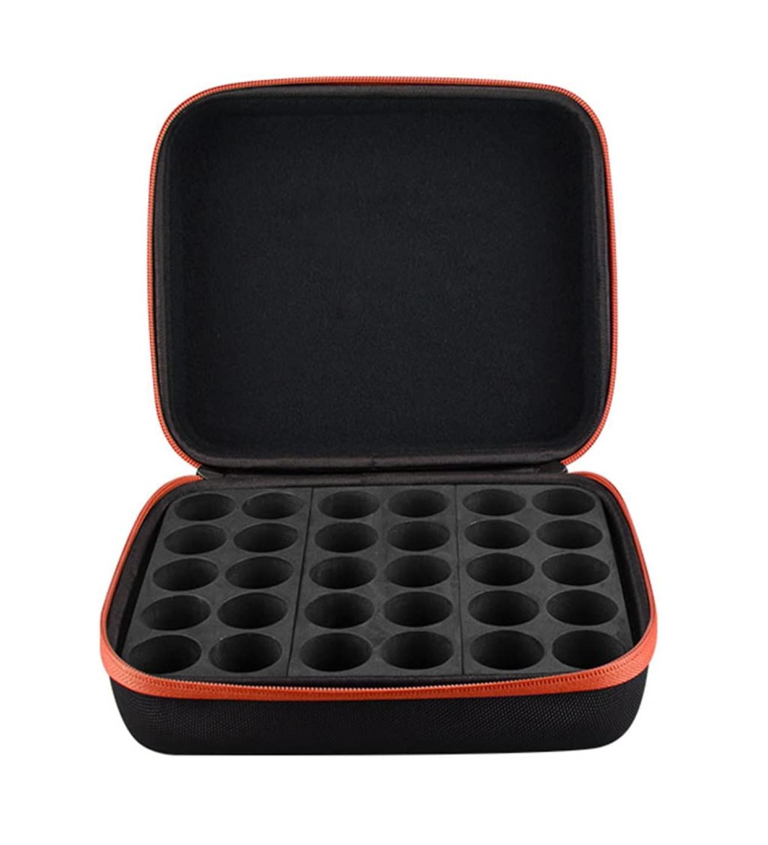 Fifor Showcase for Essential Oils | 30 Subject Storage & Eva Bag | 5ml to 15ml Perfume Massage Oil & Cosmetic Bottle Organizer - Buy Online on GoSupps.com