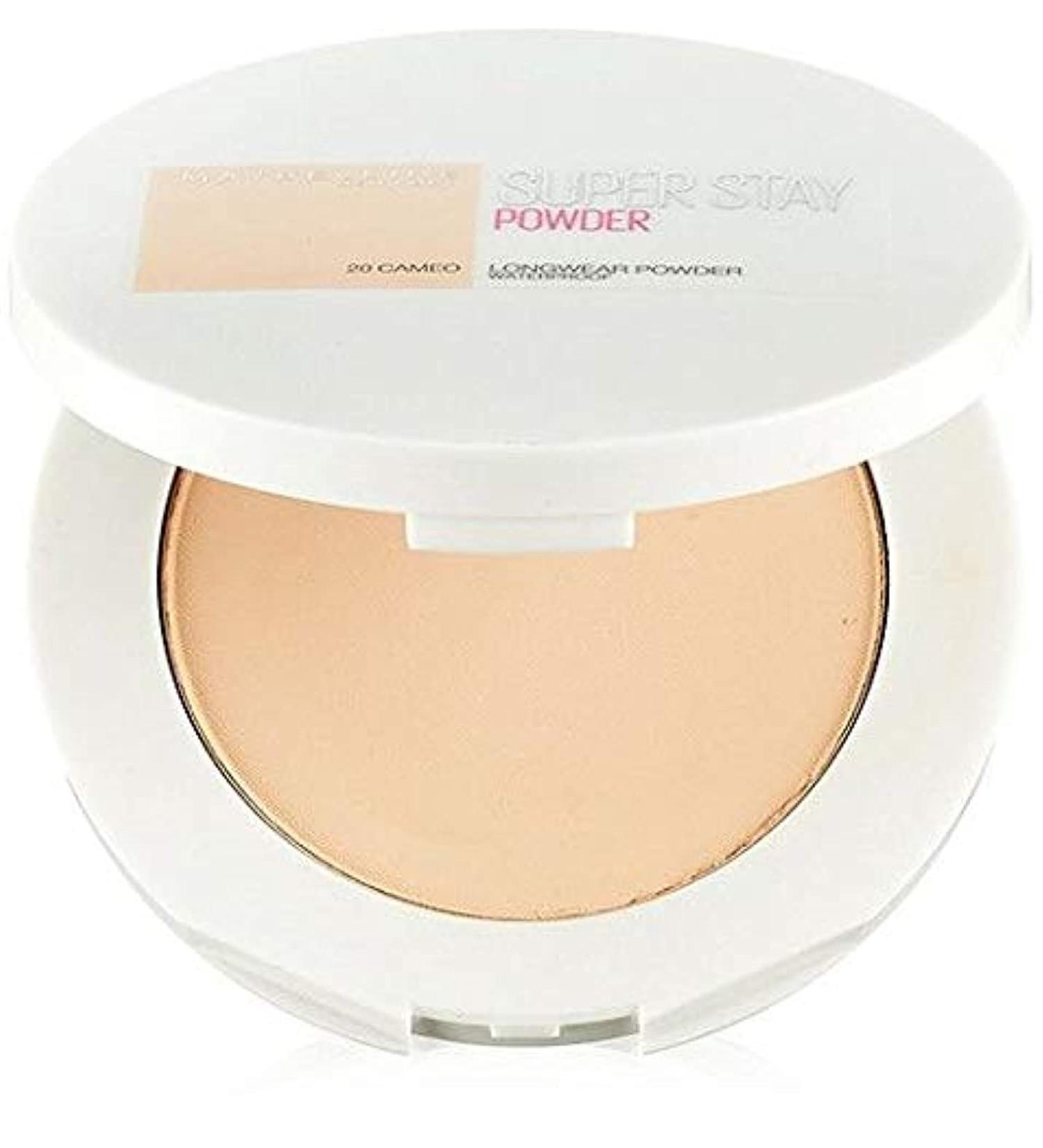 Maybelline Superstay 24 Longwear Matte Waterproof Powder (20 Cameo) 9g - Buy Online on GoSupps.com