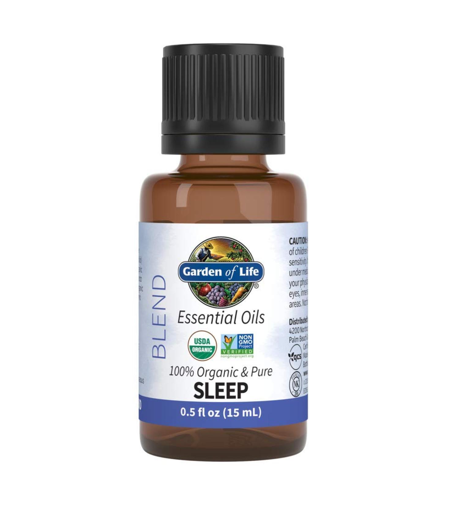 Garden of Life Organic Sleep Blend Essential Oil - Lavender, 0.5 fl oz - Buy Online on GoSupps.com
