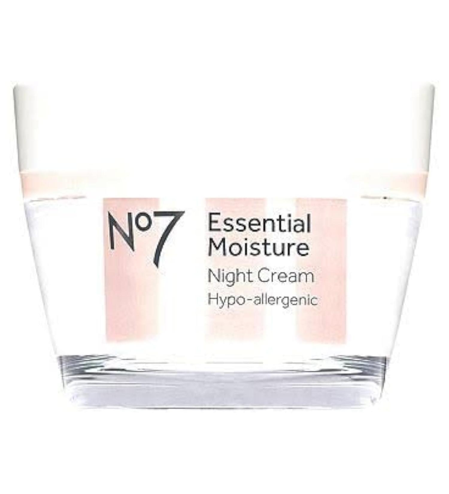 No7 Essential Moisture and Night Cream 50ml