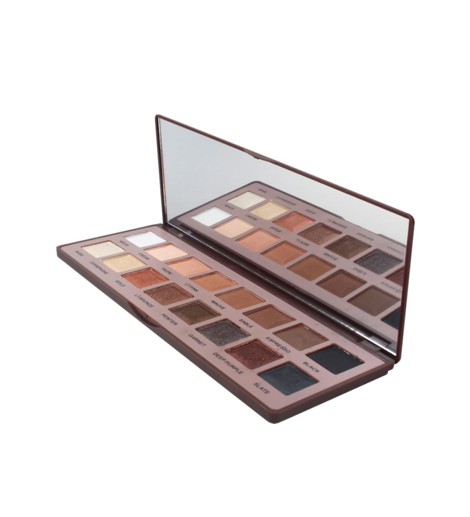 DOITOOL Palette 16 Cosmetic Matte Warm Earth Eye Makeup Shadow Earth - Buy Online on GoSupps.com