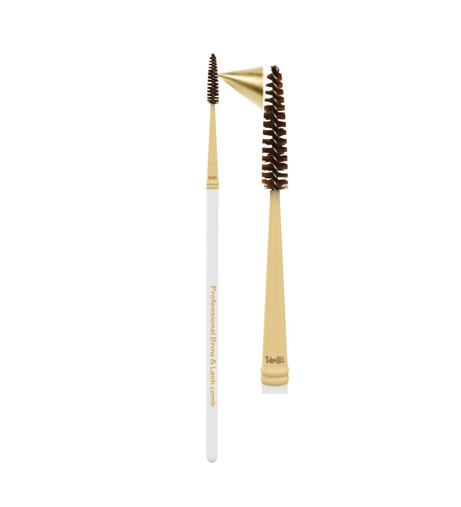 Vertex Eyebrow Brush Spoolie Comb - Perfect for Blending Brow Pomade & Enhancing Lashes | Buy Online Internationally - Buy Online on GoSupps.com