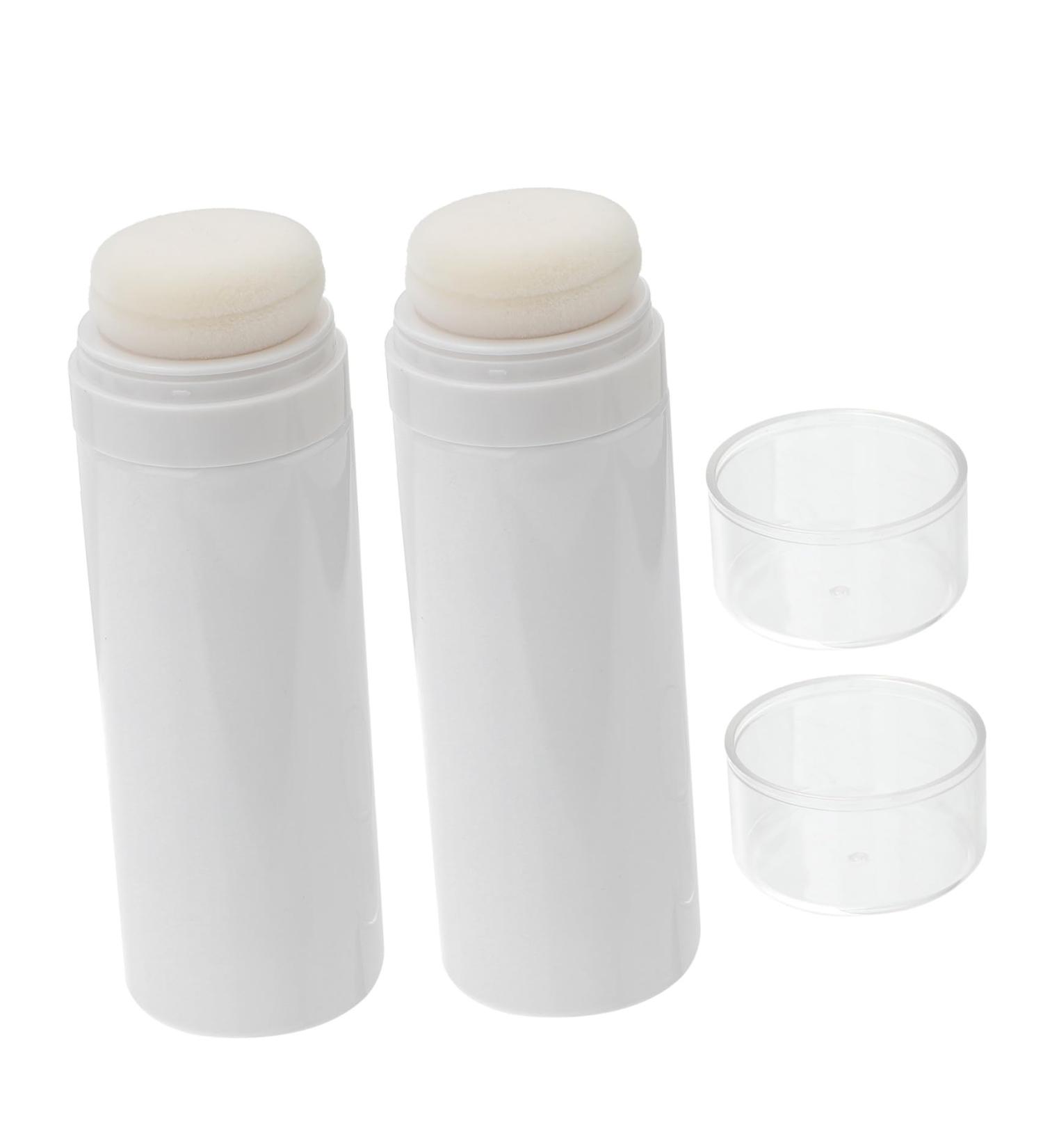 ERINGOGO Bo te Poudre pour B b 2 Pi ces Contenant Portable Houppette Douce Flacon Compact pour Poudre Bo te de Voyage Pratique pour Soins Peau des Tout-petits Couleur - Buy Online on GoSupps.com