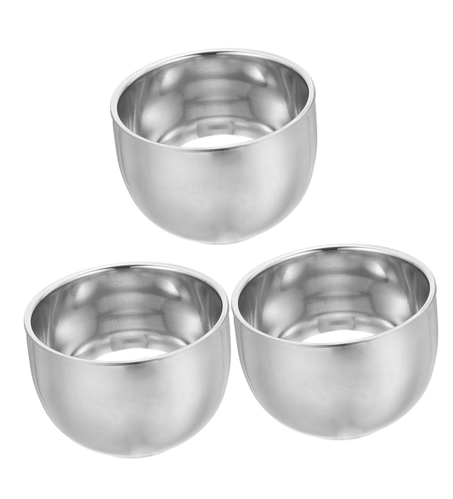 Premium Minkissy Shaving Foam Set - Double-Walled Stainless Steel Mug & Beard Kit for Men | Travel-Friendly Shaving Cream & Soap Accessories - Buy Online on GoSupps.com