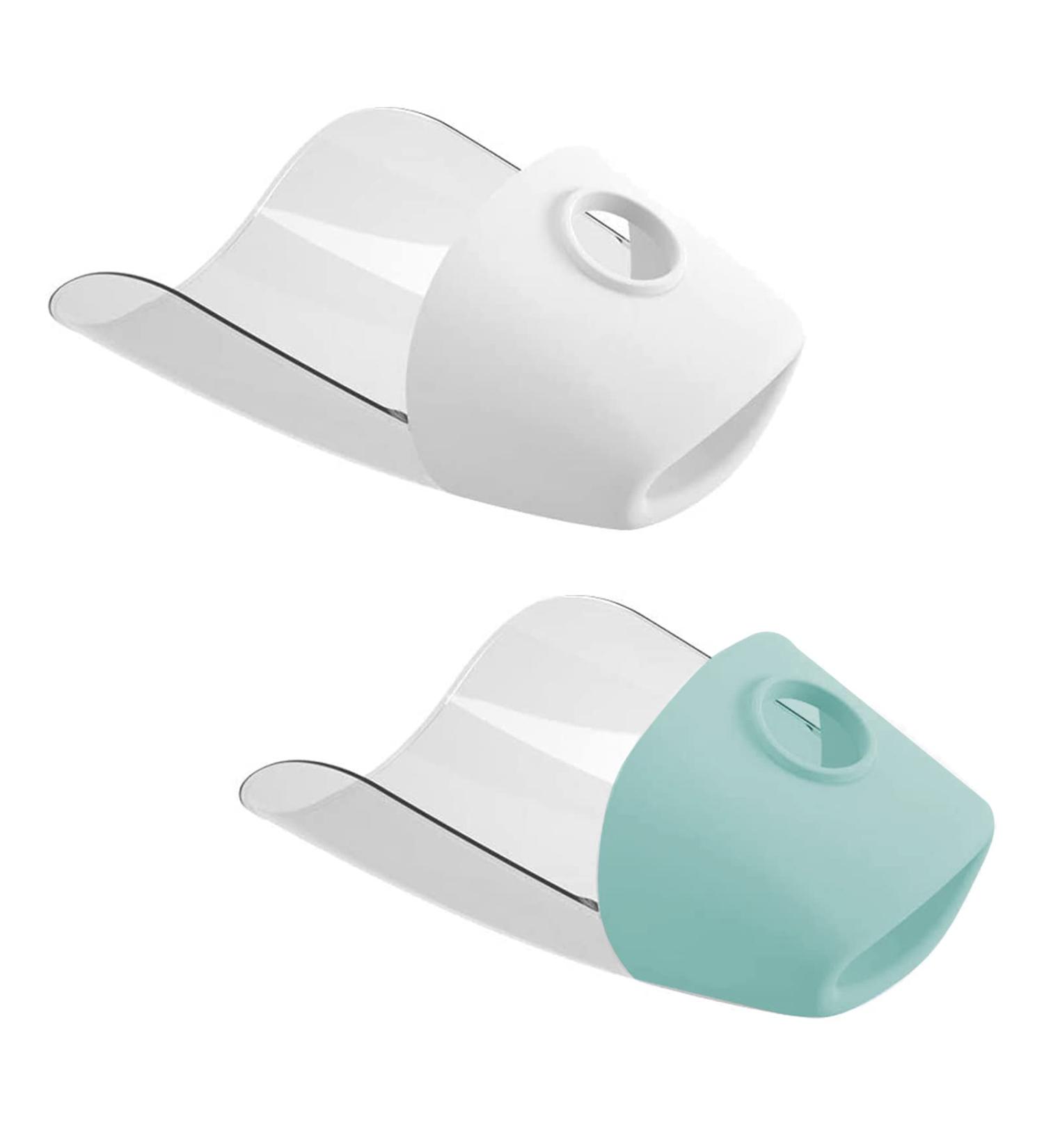 Catelves Wasserbahn Kinder - 2-Piece Faucet Extension for Kids | Blue & White Faucet Extender Attachment - Buy Online on GoSupps.com