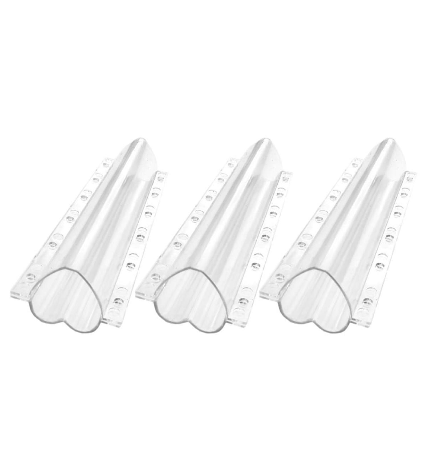 CAXUSD Tools 3pcs Vegetable Shaping Oven Shape for Vegetable Cucumber Planting Supplies Fruit Toaster Oven Transparent 20x6.5cm - Buy Online on GoSupps.com