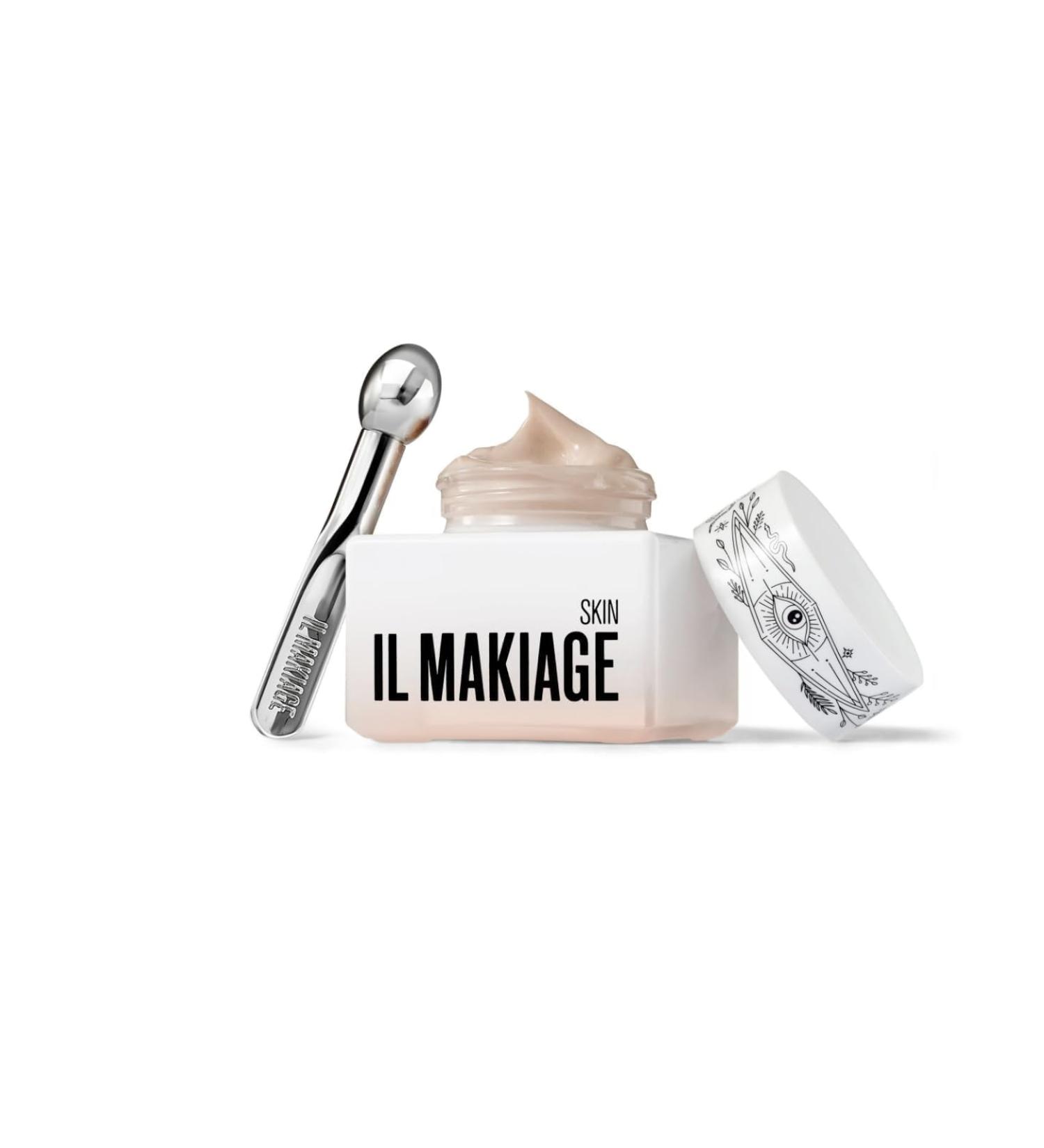 Il makiage Power Up Anti-Aging Brightness Boosting Eye Treatment Cream with Niacinamide Vitamin C and Caffeine 0.33 Fl Oz