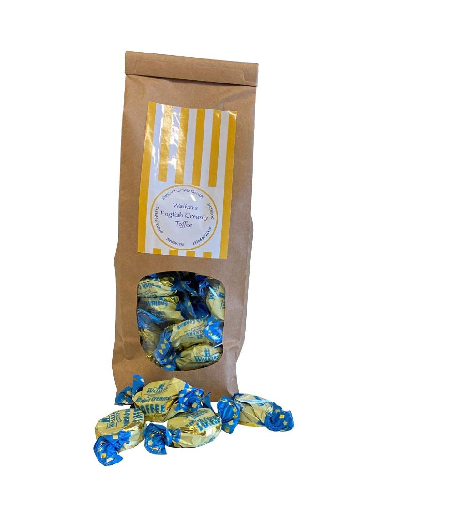 300g Bag of Walkers English Creamy Toffee