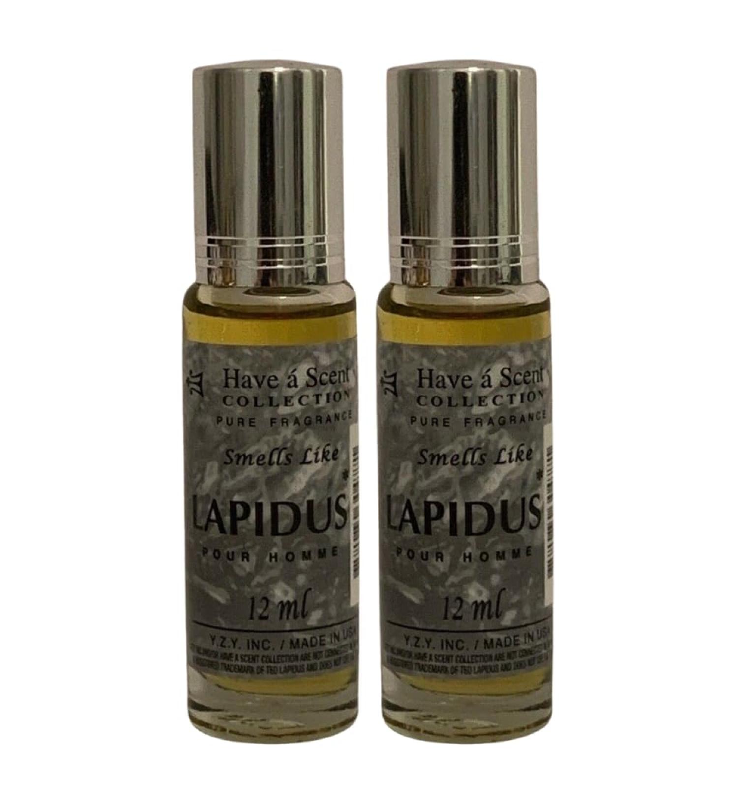 Smell Like Lapidus Pour Homme Roll On Oil 12ml (Pack of 2)