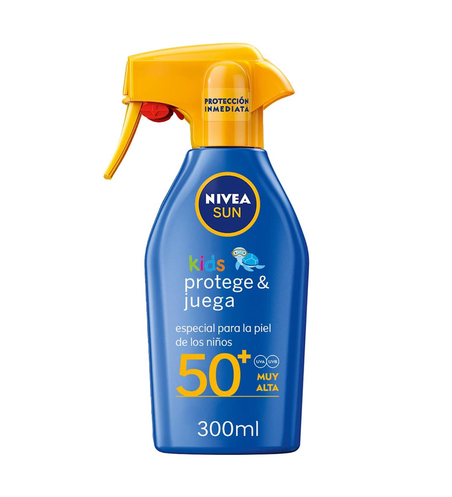NIVEA Bronzing Pistachio SPF 50+ Sunscreen Spray 300ml - Buy Online on GoSupps.com