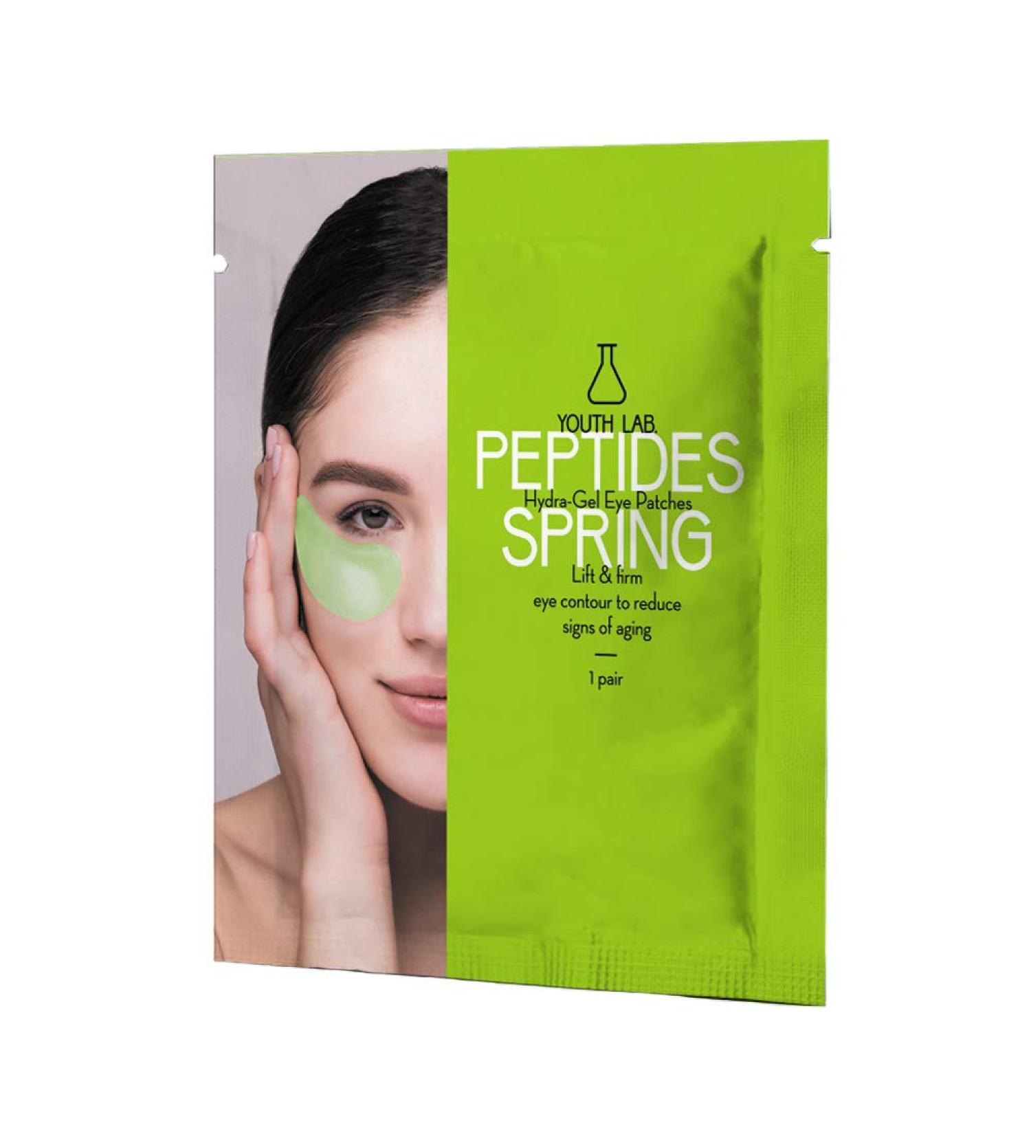 Youth Lab Peptide Spring Hydragel Eye Patches - Hydrating Under Eye Treatment for Youthful Skin - 1 Pair - Buy Online on GoSupps.com