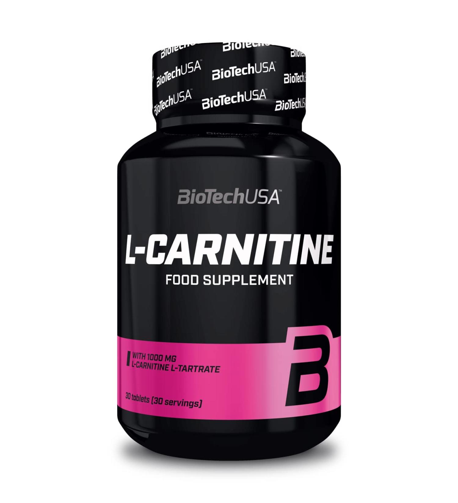 L-Carnitine 1000 mg - 30 Tablets | Buy Premium L-Carnitine for Energy & Fat Loss | Fast International Shipping - Buy Online on GoSupps.com