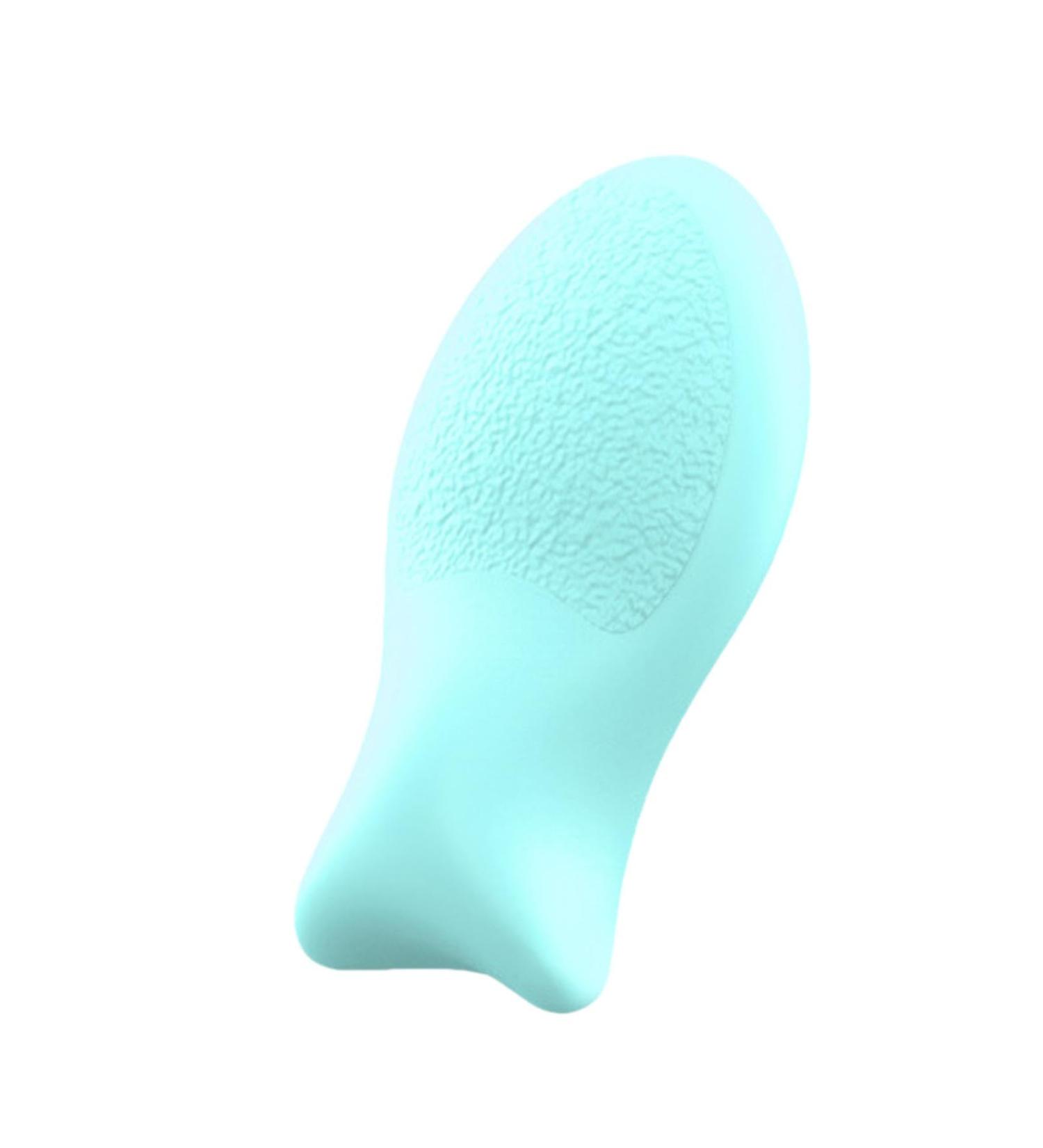 Face Powder Puff - Silicone Reusable Facial Puff Pad - Fish Shaped Cosmetic Puff Beauty Makeup Tools for Pressed Powder Liquid Foundation Small fish puff (blue) - Buy Online on GoSupps.com