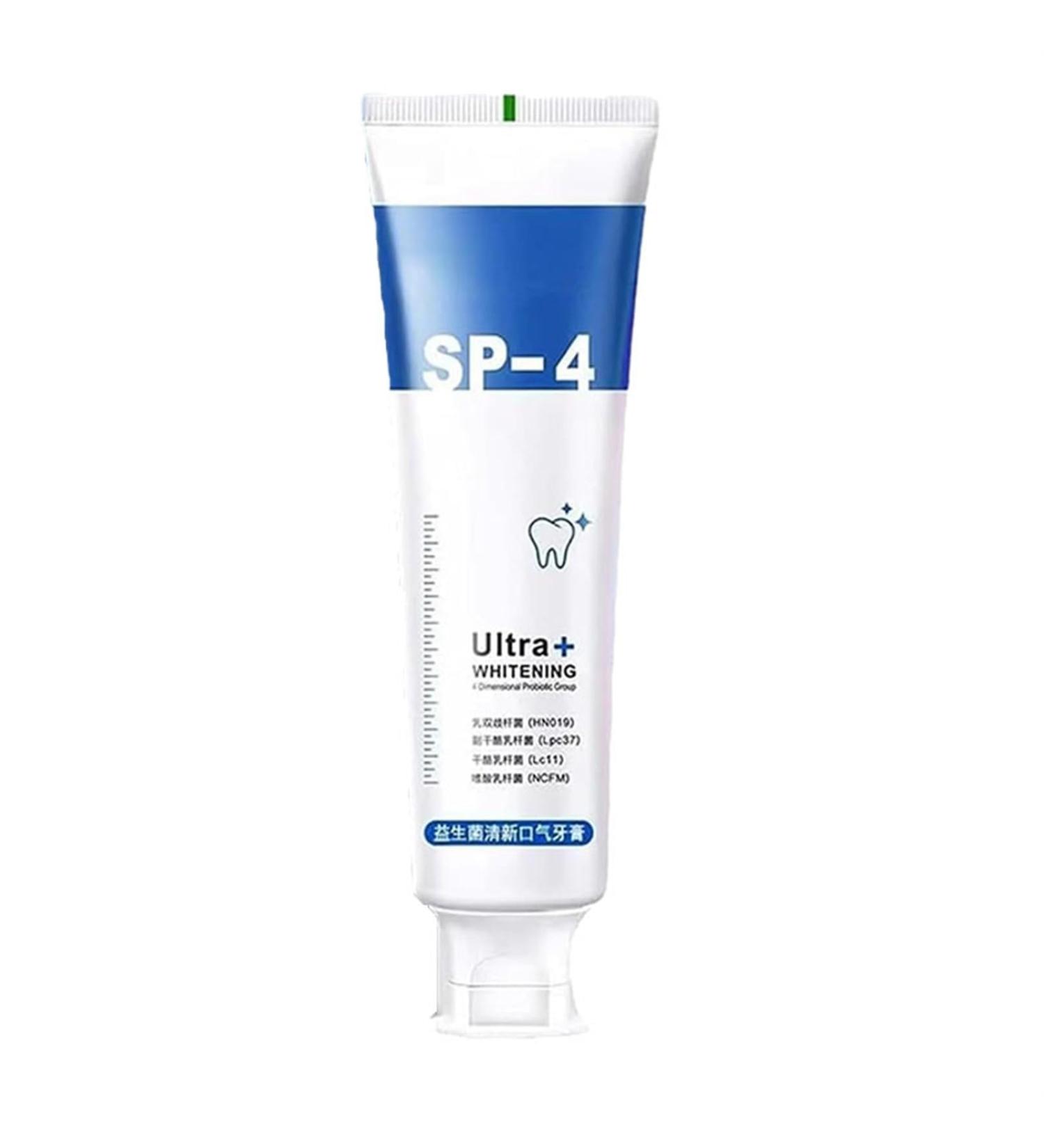 Sp-6 Ultra Whitening Sp 6 Toothpaste Sp - 6 Ultra Whitening Toothpaste Deep Cleaning Care Toothpaste Sp 6 Probiotic Whitening Toothpaste Fresh Breath (Color : 1pcs Blu - Buy Online on GoSupps.com
