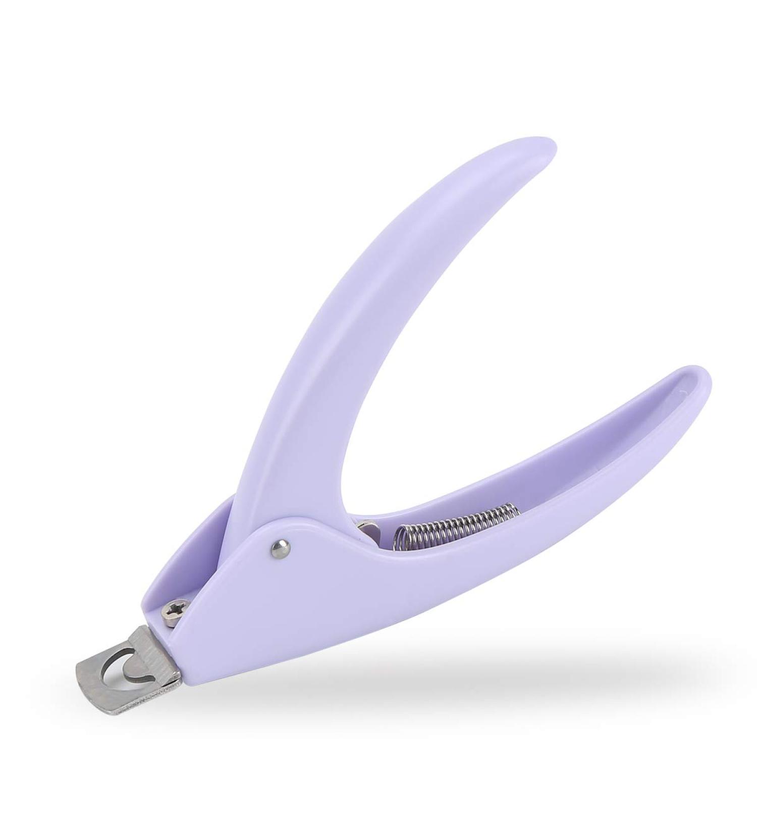 Dr. Nail Acrylic Nail Cutter - Adjustable False Nails Clipper for Manicure - Light Purple - Buy Online on GoSupps.com