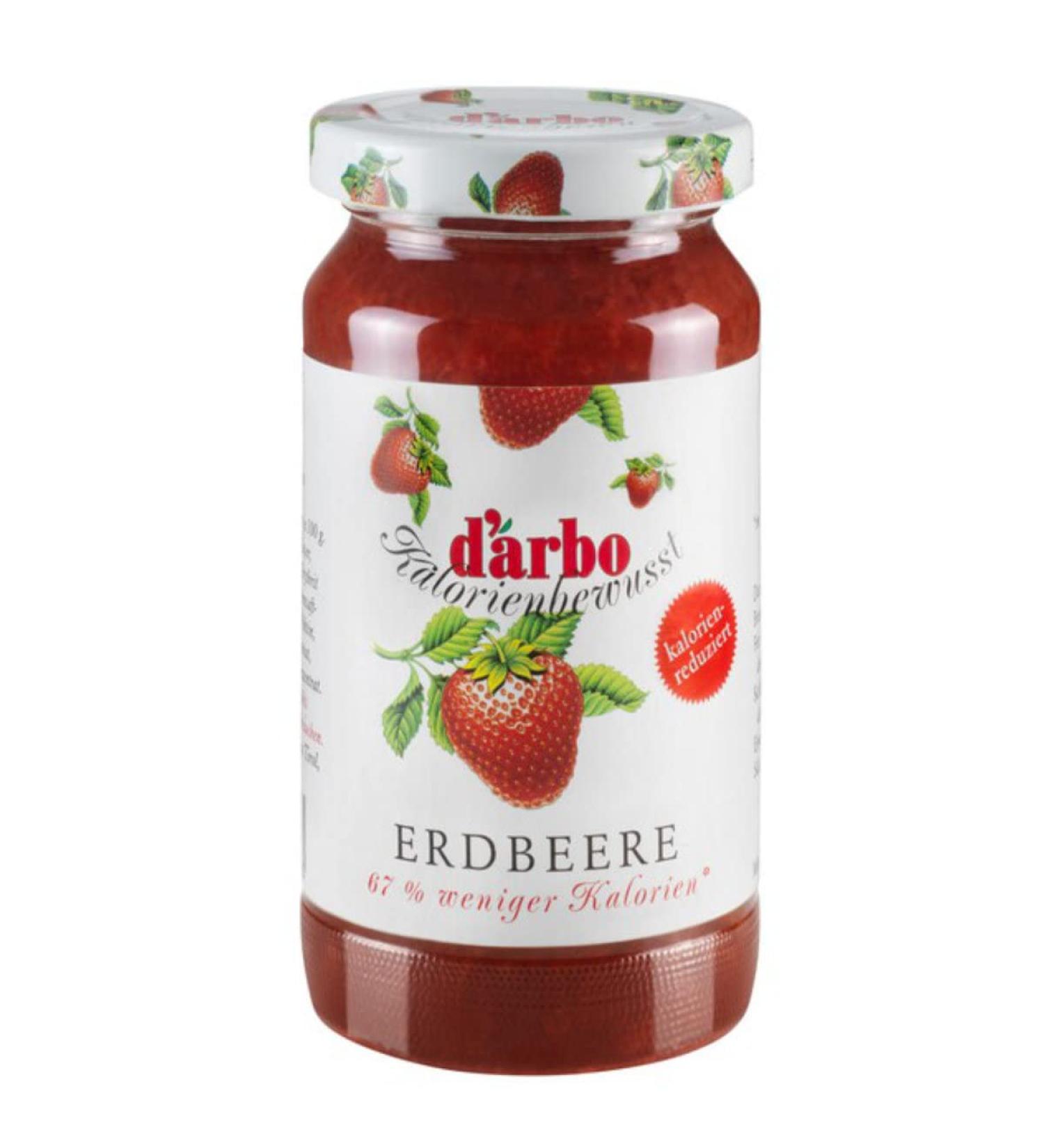 Darbo Strawberry Jam with Sweeteners Calorie Conscious 220g