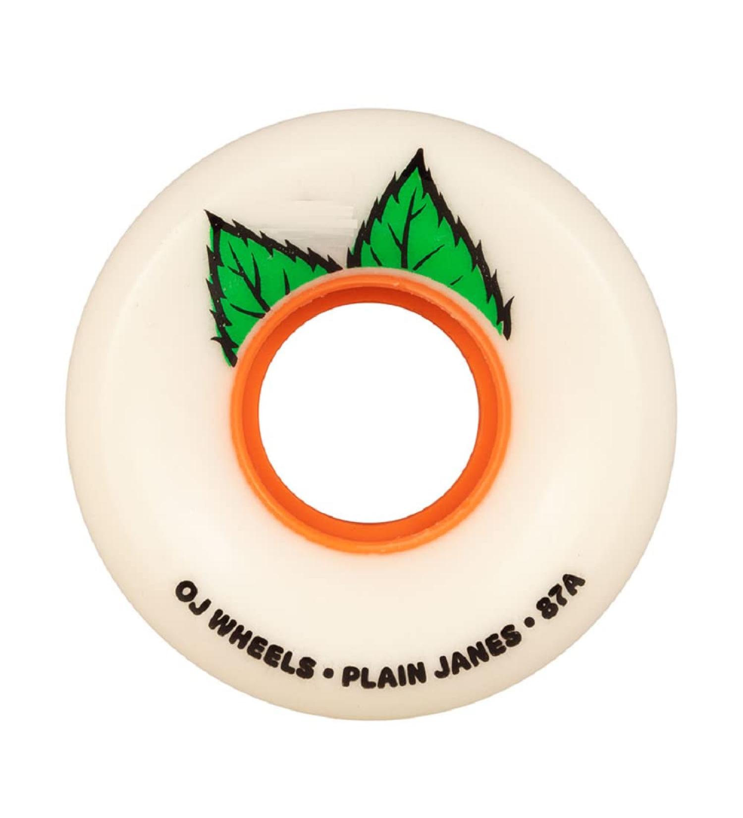 OJ Skateboard Wheels Plain Jain Keyframe 87a Skateboard Wheels -Set of 4 Wheels Plain Jane 56mm - Buy Online on GoSupps.com
