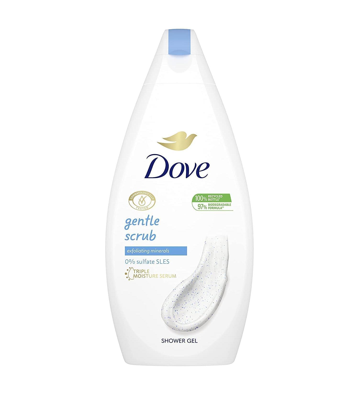 Dove Gentle Exfoliating Body Wash with Nutrium Moisture 16.9 Fl Oz - Hydrating and Nourishing Formula | Pack of 1 - Buy Online on GoSupps.com